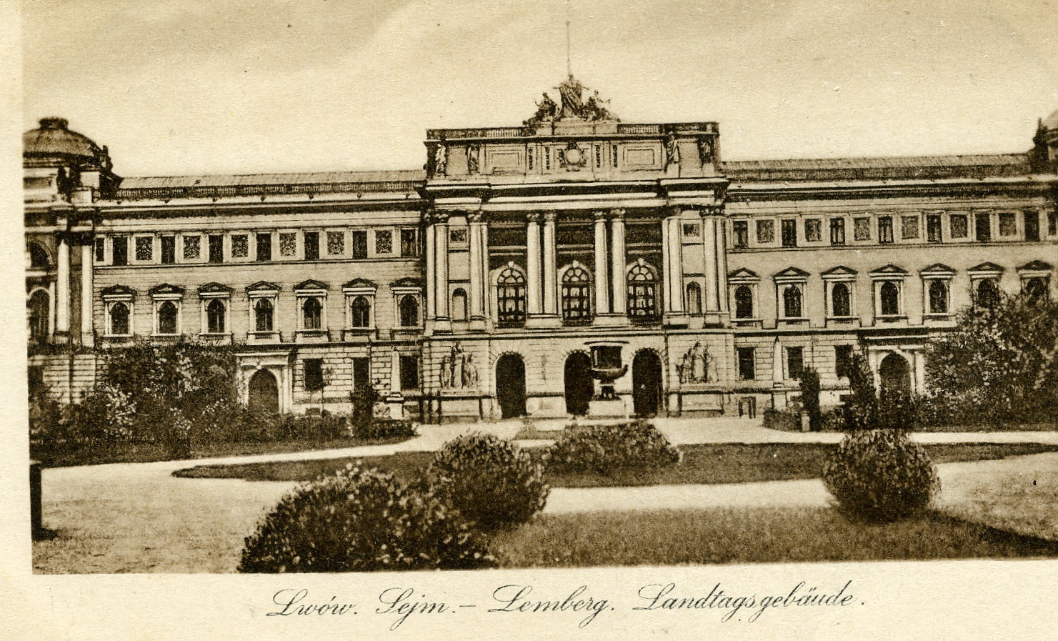 Postkarte Lemberg 1917 (Historisches Museum der Pfalz, Speyer CC BY)