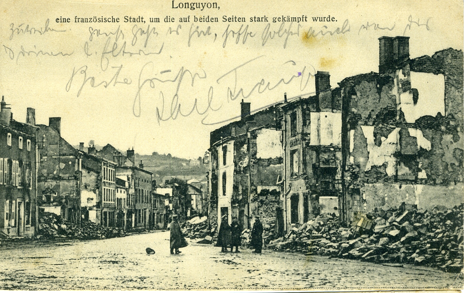 Feldpostkarte aus einem Feldlazarett 1915 (Historisches Museum der Pfalz, Speyer CC BY)