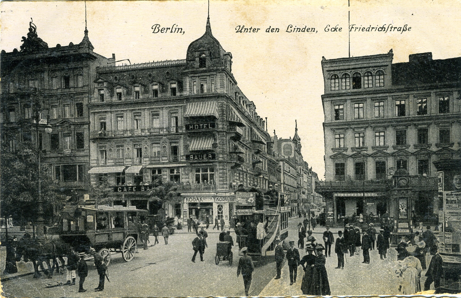 Feldpostkarte aus Berlin 1916 (Historisches Museum der Pfalz, Speyer CC BY)