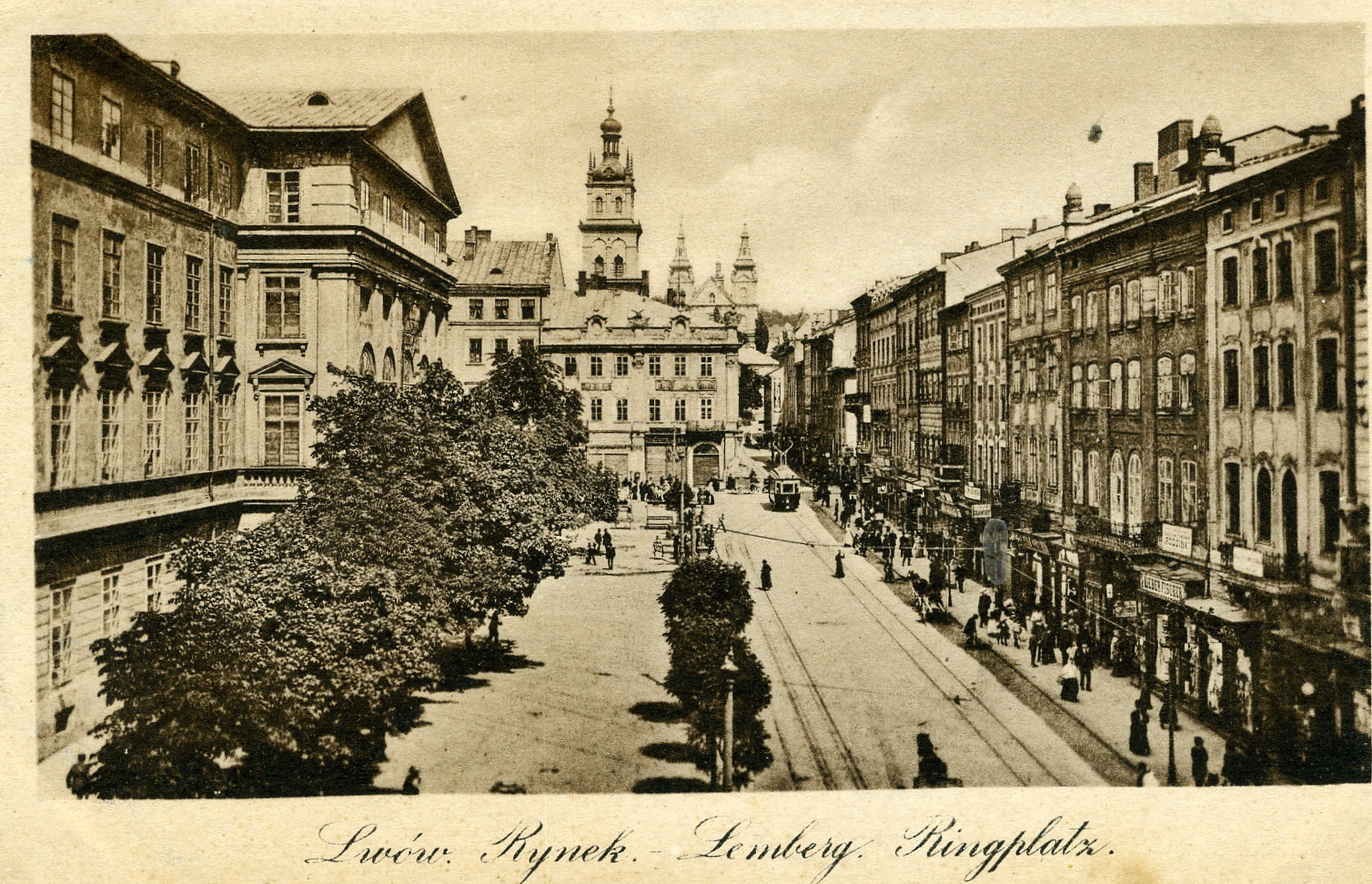 Postkarte Lemberg 1916 (Historisches Museum der Pfalz, Speyer CC BY)