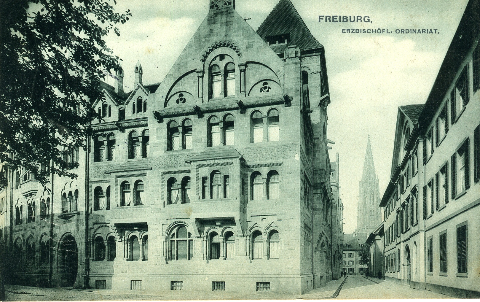 Feldpostkarte aus Freiburg 1915 (Historisches Museum der Pfalz, Speyer CC BY)