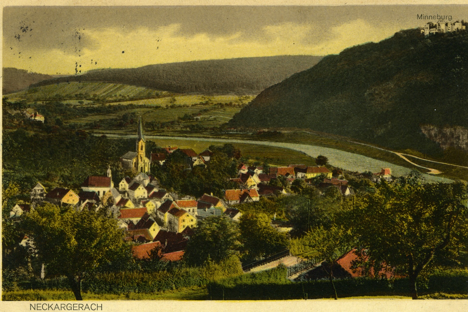 Postkarte Mannheim 1914 (Historisches Museum der Pfalz, Speyer CC BY)