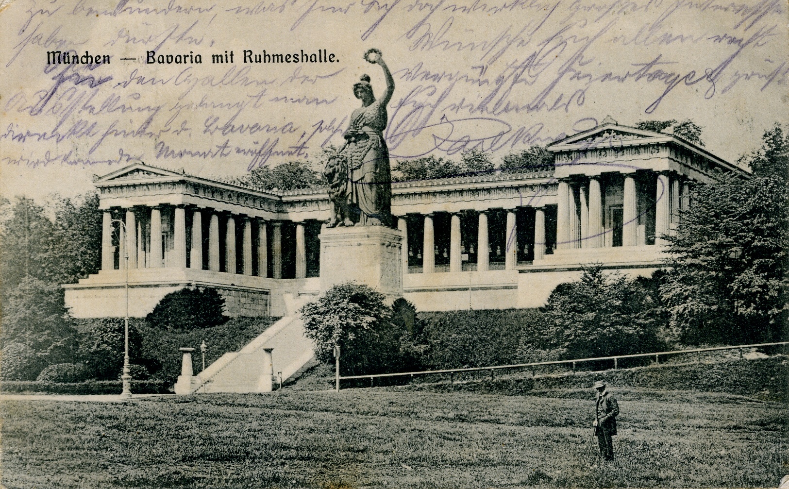 Postkarte München 1910 (Historisches Museum der Pfalz, Speyer CC BY)