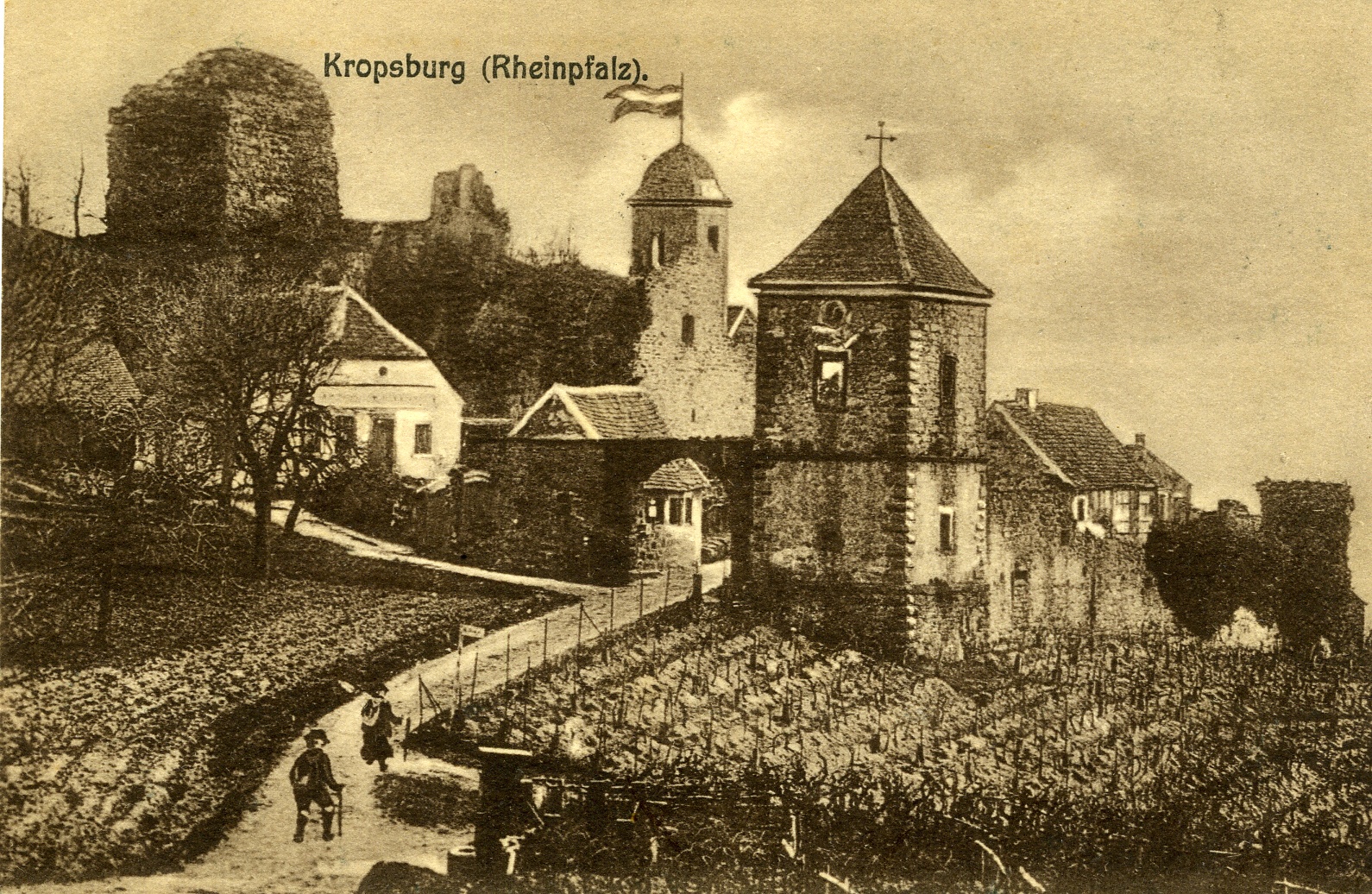Postkarte 1925 (Historisches Museum der Pfalz, Speyer CC BY)