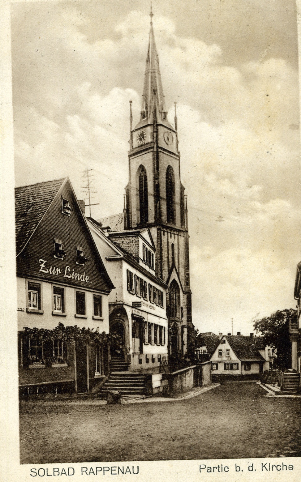 Postkarte Bad Rappenau (Historisches Museum der Pfalz, Speyer CC BY)