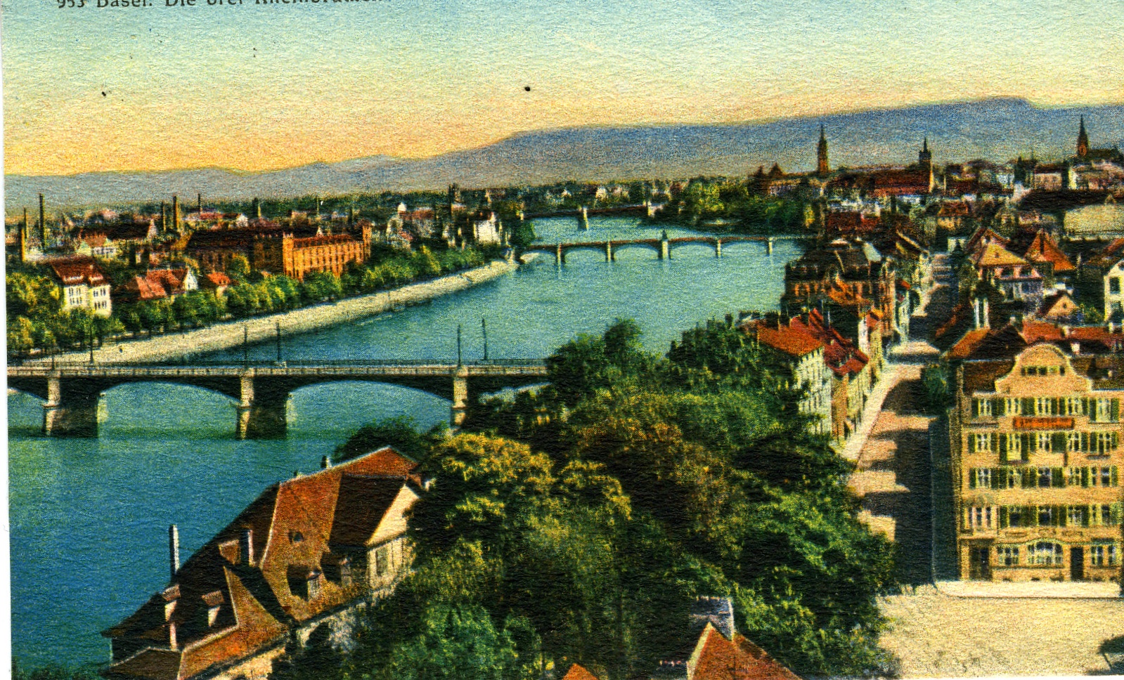 Postkarte Basel (Historisches Museum der Pfalz, Speyer CC BY-NC-ND)