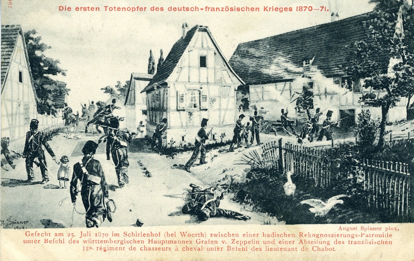 Postkarte August Spinner 1904 (Historisches Museum der Pfalz, Speyer CC BY)