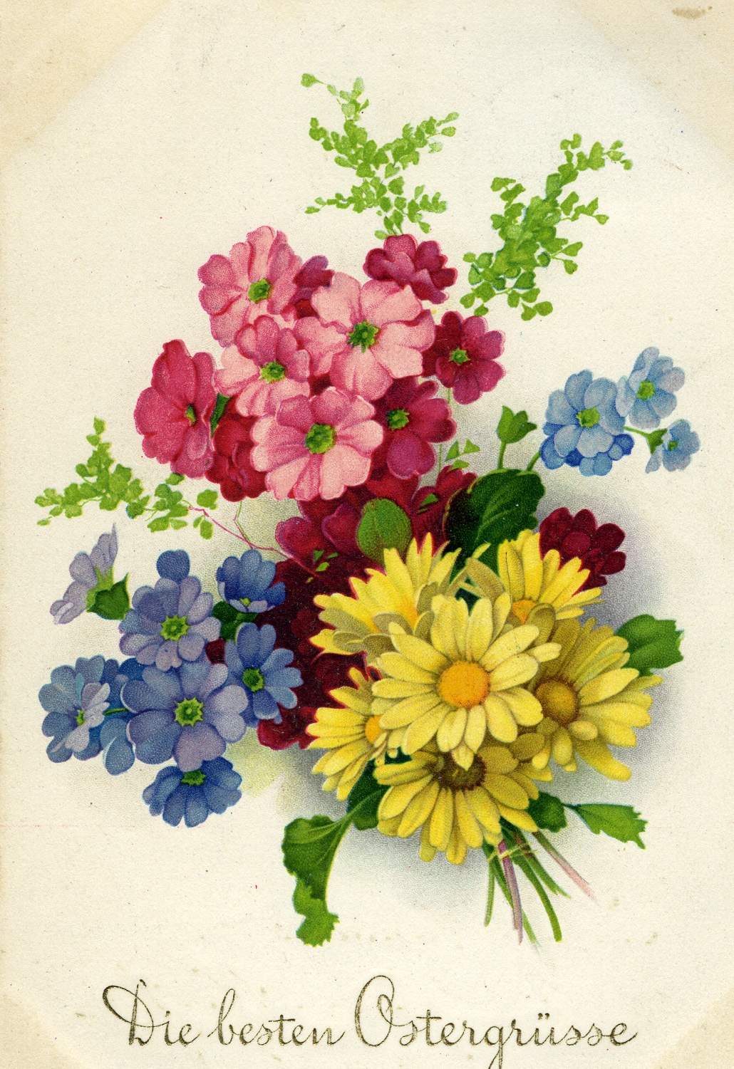 Postkarte Ostern 1930 (Historisches Museum der Pfalz, Speyer CC BY)
