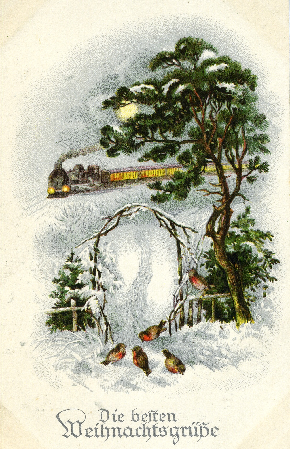 Postkarte Weihnachten (Historisches Museum der Pfalz, Speyer CC BY)