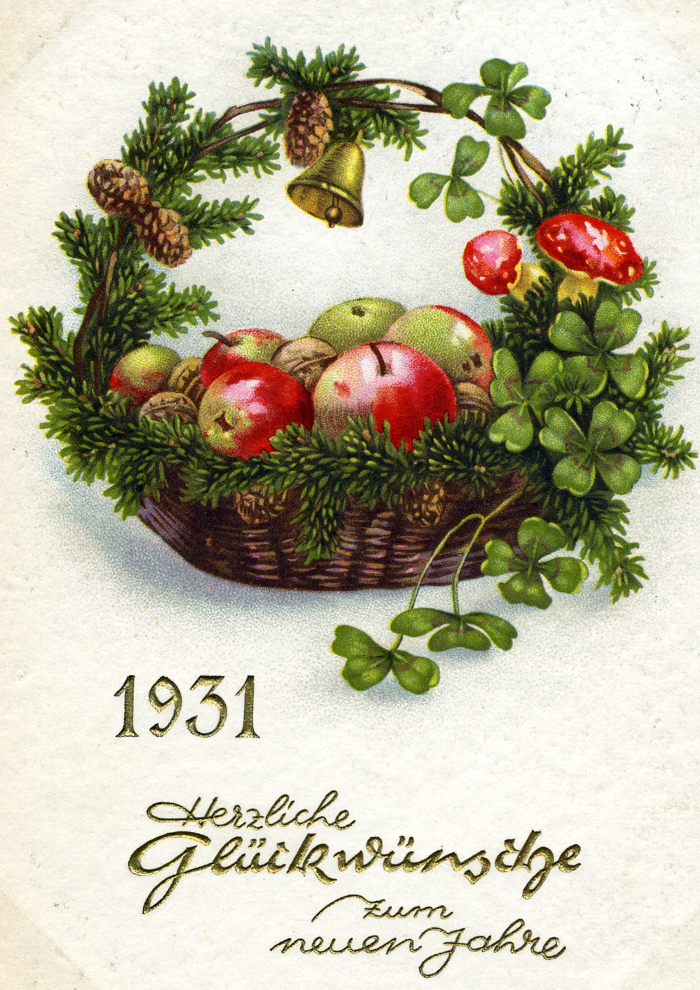 Postkarte Mannheim-Rheinau 1930 (Historisches Museum der Pfalz, Speyer CC BY)