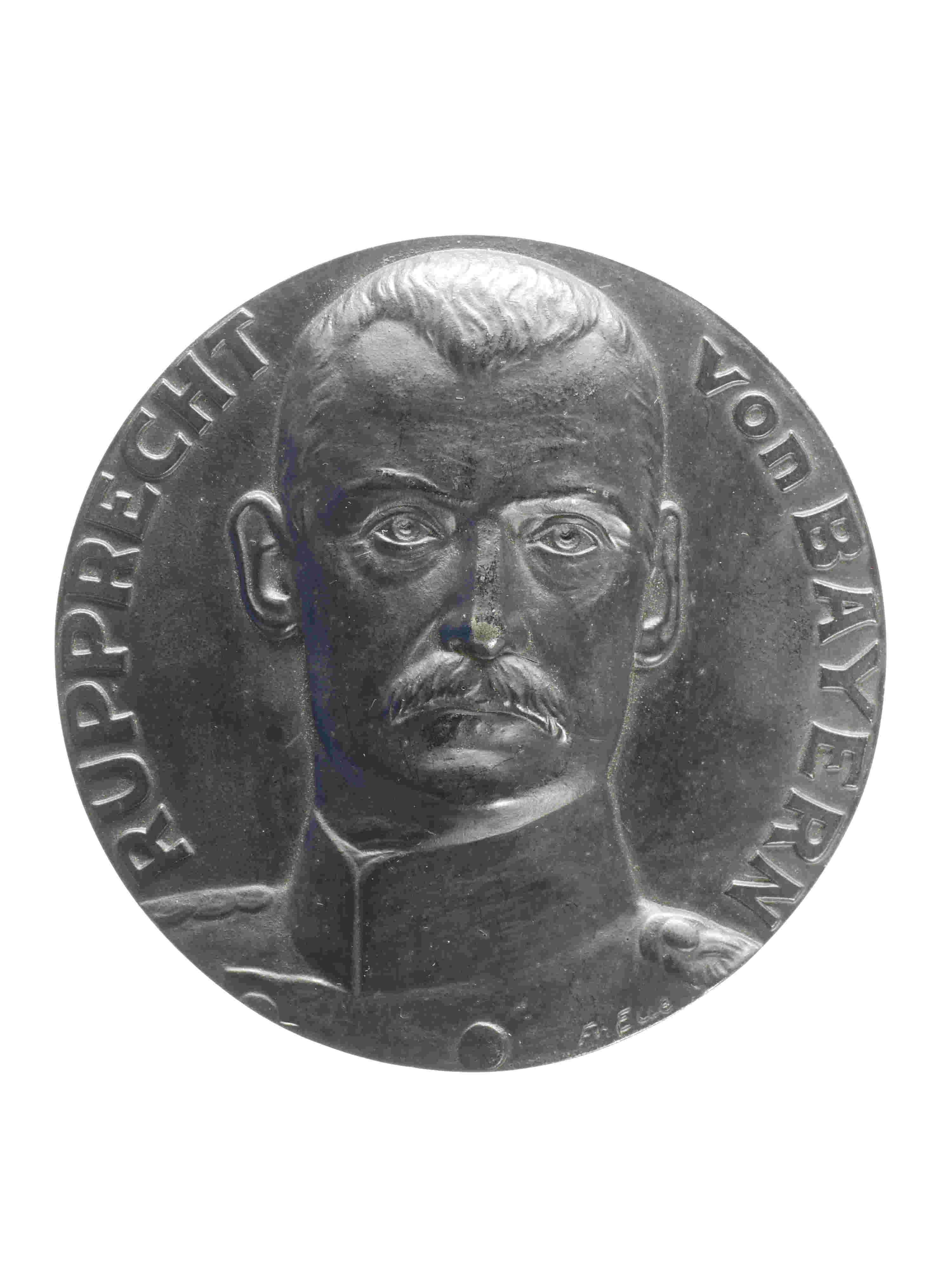 Medaille "Rupprecht von Bayern" 1914/1915 (Historisches Museum der Pfalz, Speyer CC BY)