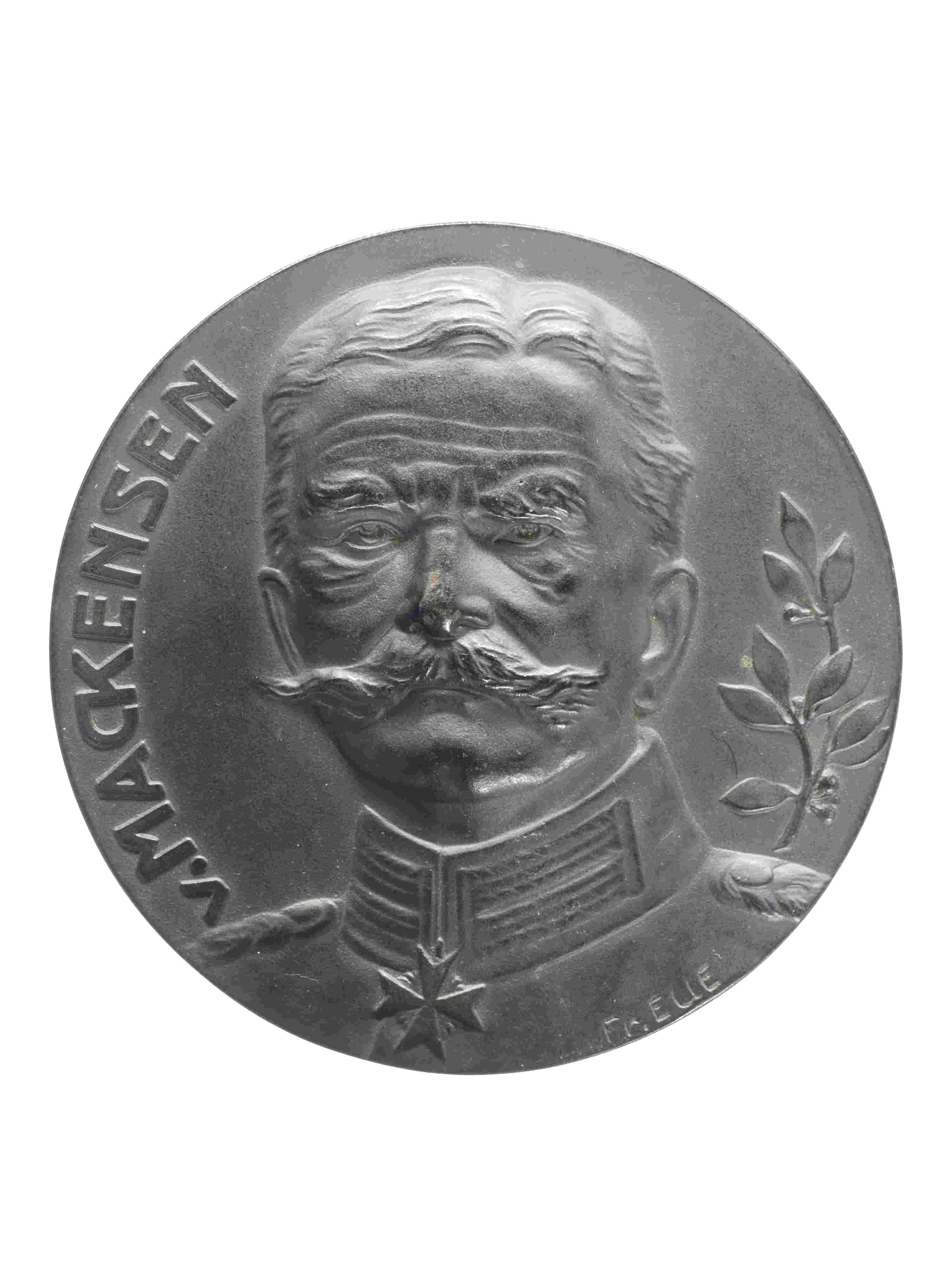 Medaille "General v. Mackensen/Brest Litowsk" 1915 (Historisches Museum der Pfalz, Speyer CC BY)