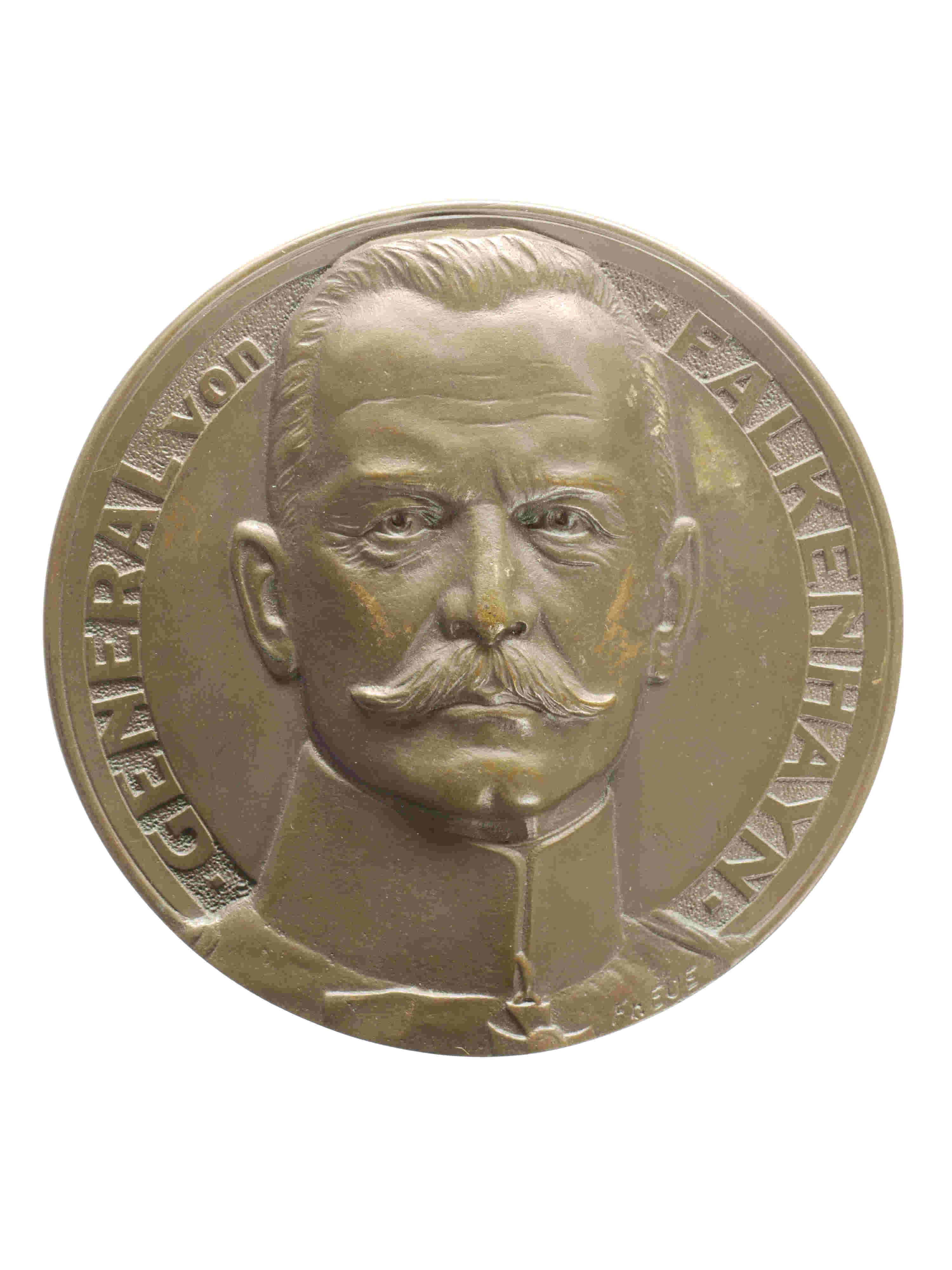 Medaille "General von Falkenhayn 1914/15" (Historisches Museum der Pfalz, Speyer CC BY)