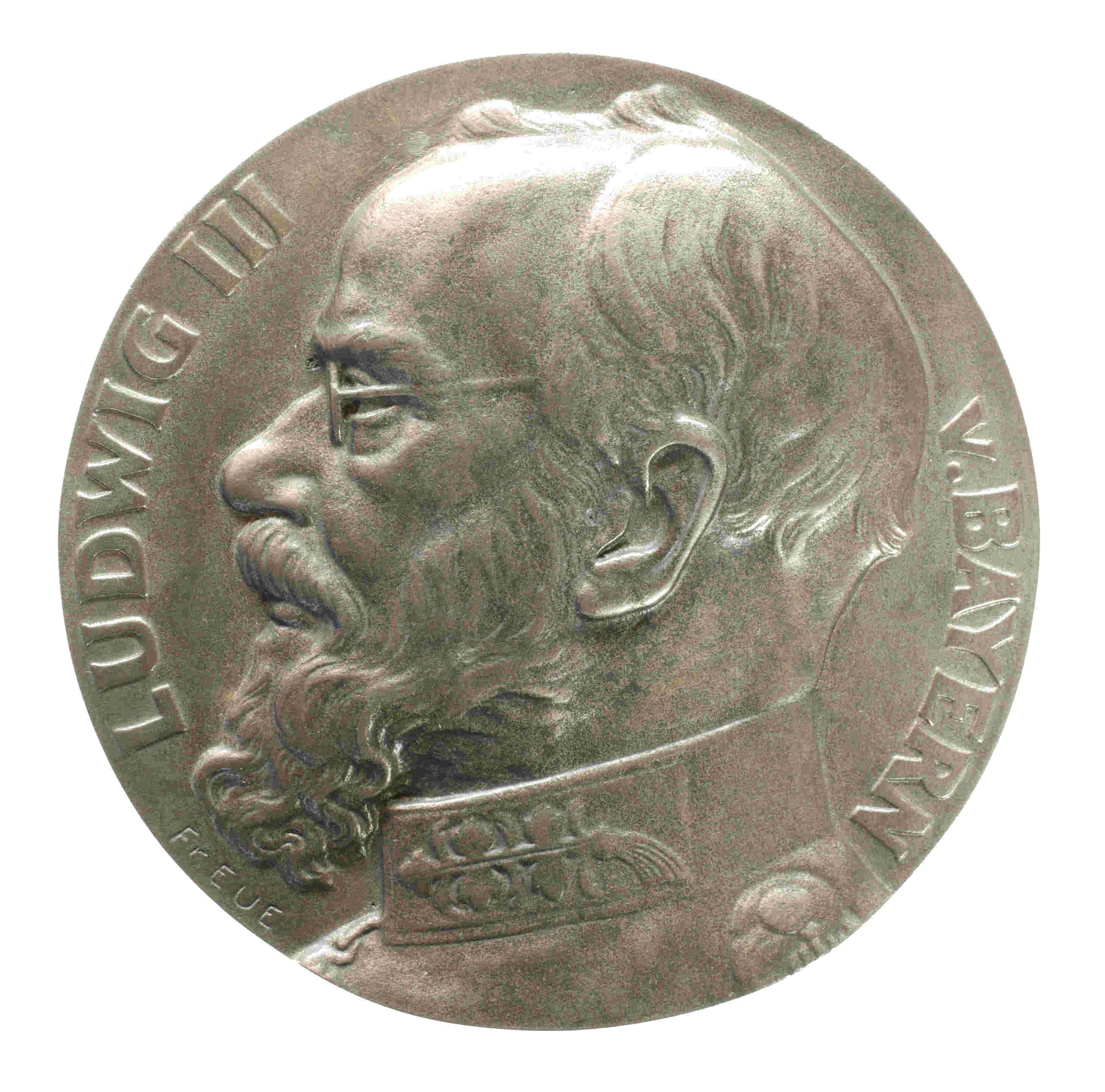 Medaille "König Ludwig III." (Historisches Museum der Pfalz, Speyer CC BY)