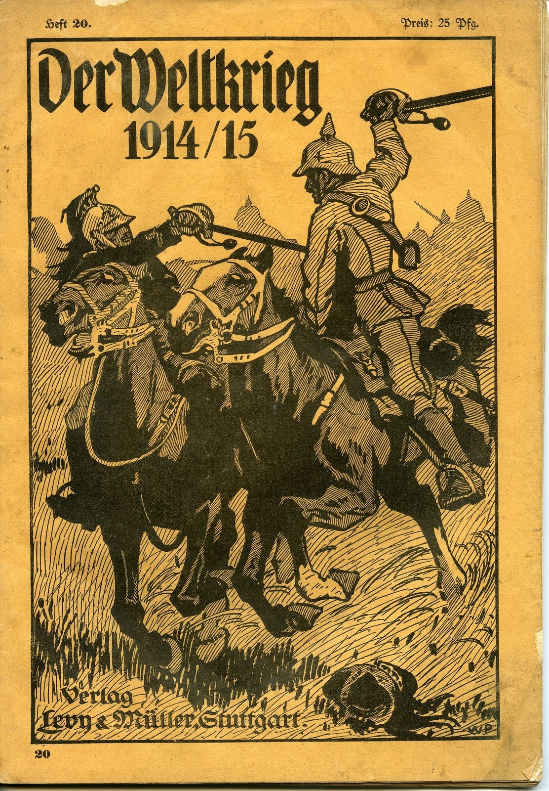 Zeitschrift "Der Weltkrieg 1914", Heft 20 (Historisches Museum der Pfalz, Speyer CC BY)