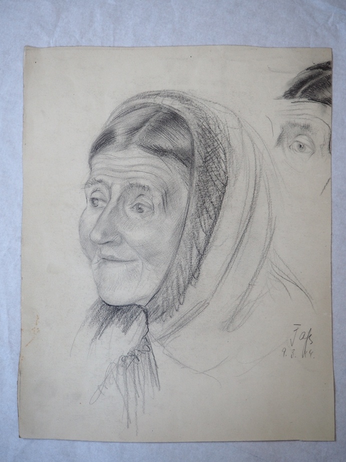 Porträt einer alten Frau (Erkenbert-Museum Frankenthal CC BY-NC-SA)
