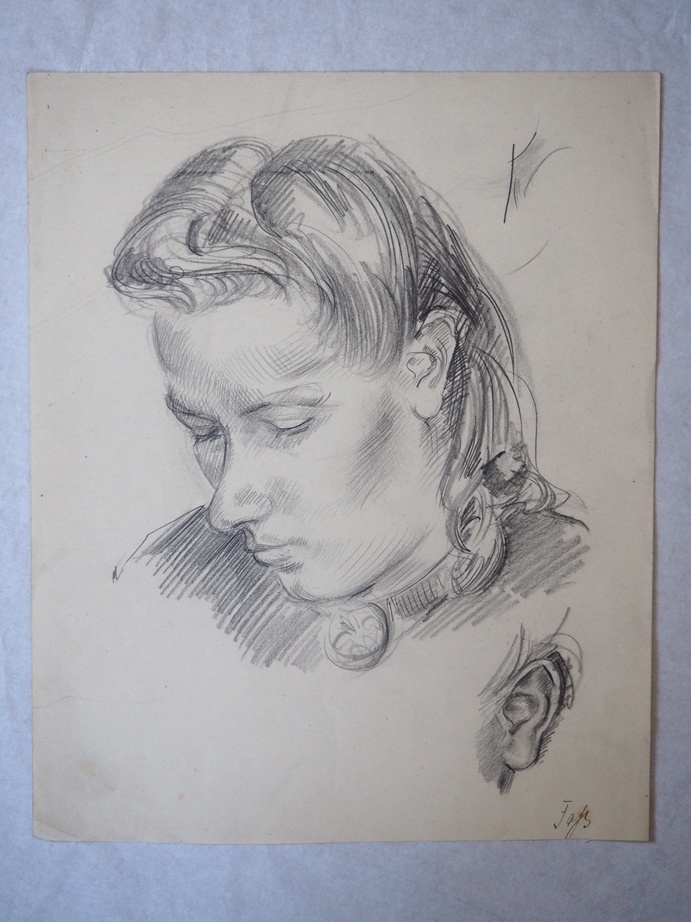 Porträt einer Frau mittleren Alters (Erkenbert-Museum Frankenthal CC BY-NC-SA)
