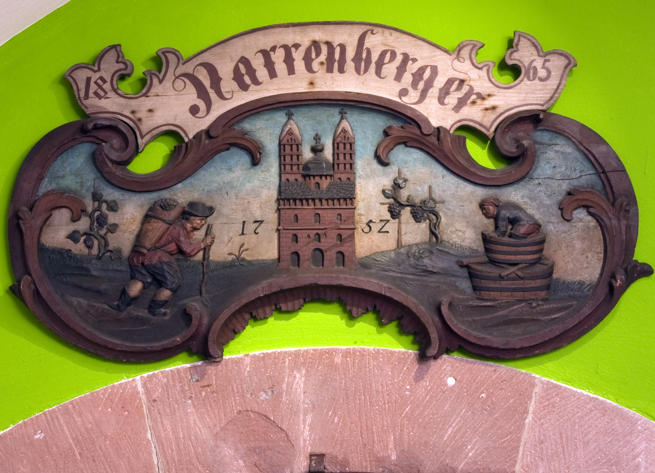 Zierschild "Narrenberger" (Historisches Museum der Pfalz, Speyer CC BY)