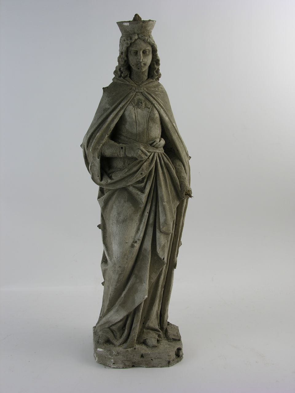 Gekrönte Frauenfigur (Historisches Museum der Pfalz, Speyer CC BY)