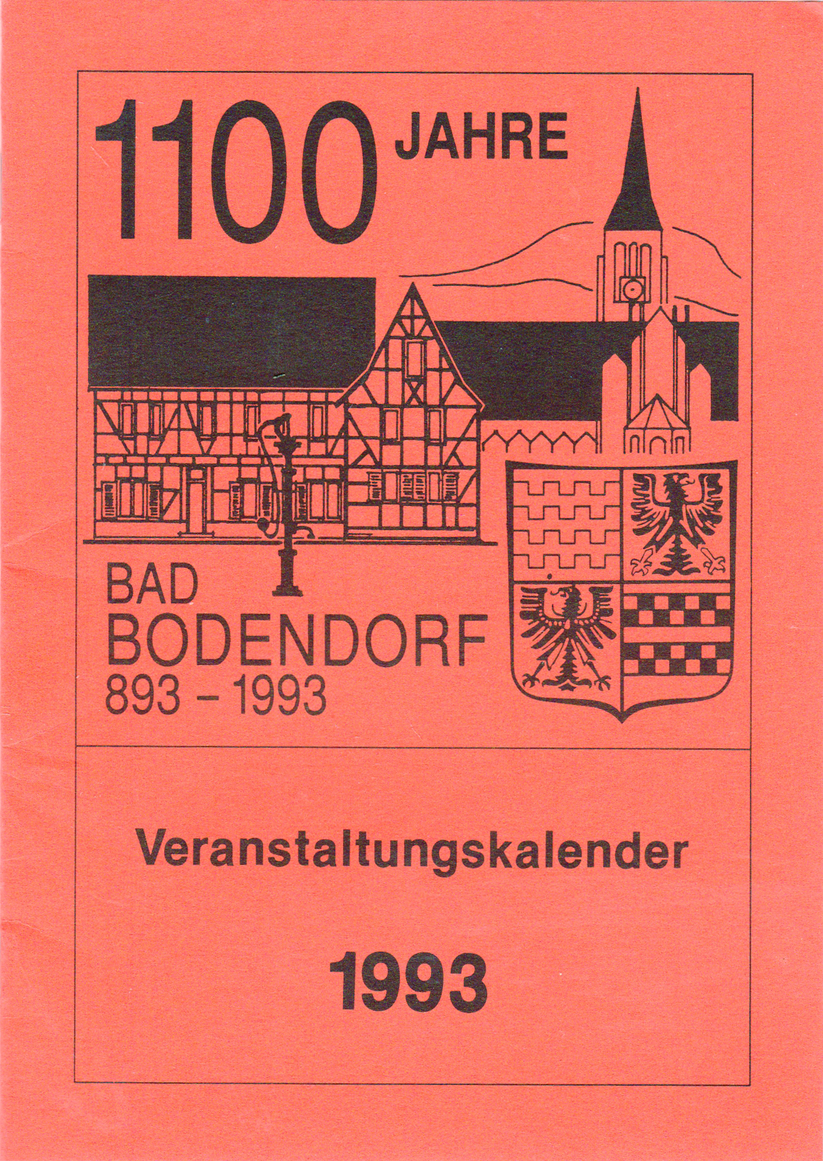 Veranstaltungskalender zur 1100 Jahrfeier Bad Bodendorf (Heimatmuseum und -Archiv Bad Bodendorf CC BY-NC-SA)