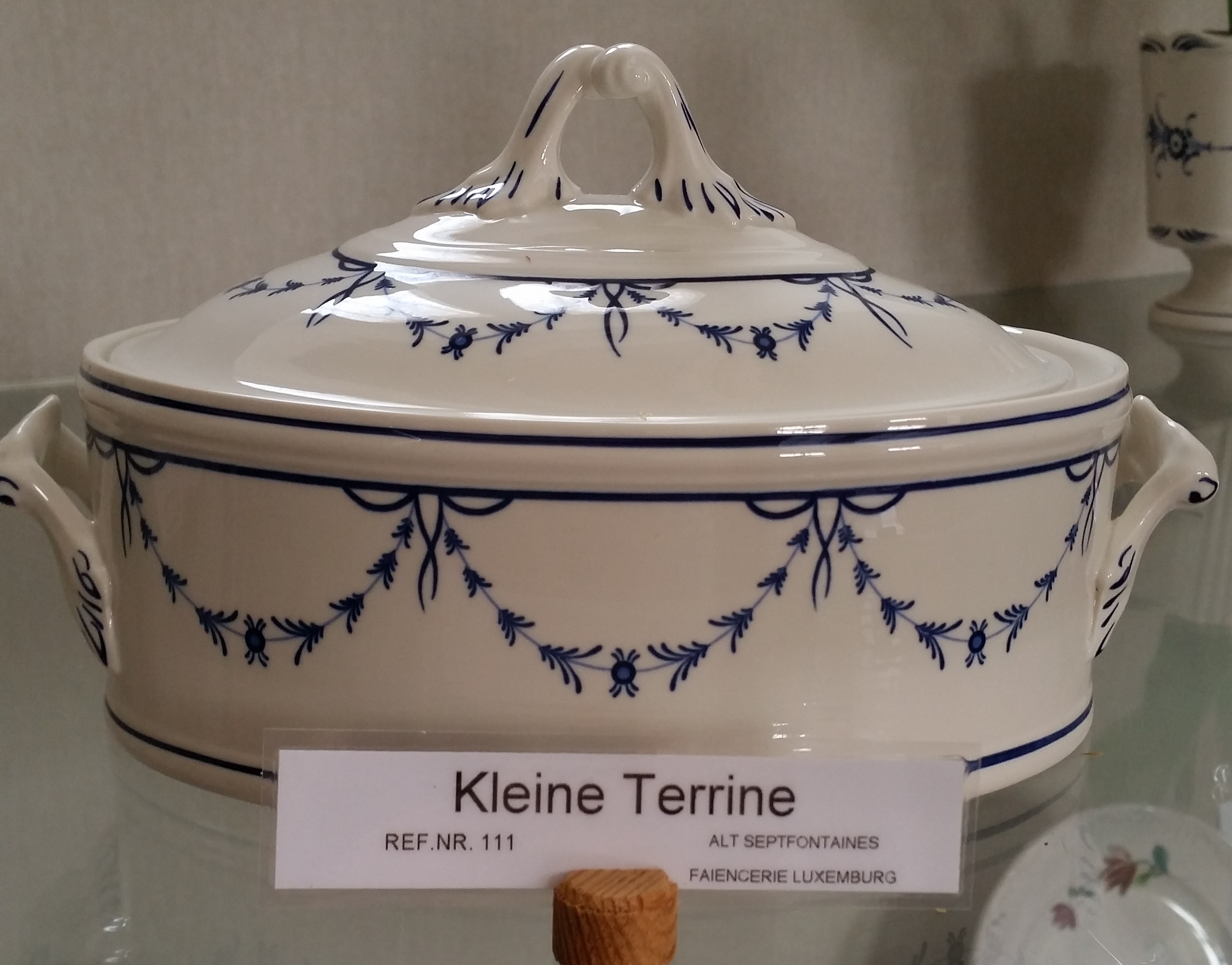 Terrine, klein mit Deckel, Villeroy&Boch (Museum der Stadt Bad Bergzabern CC BY-NC-SA)
