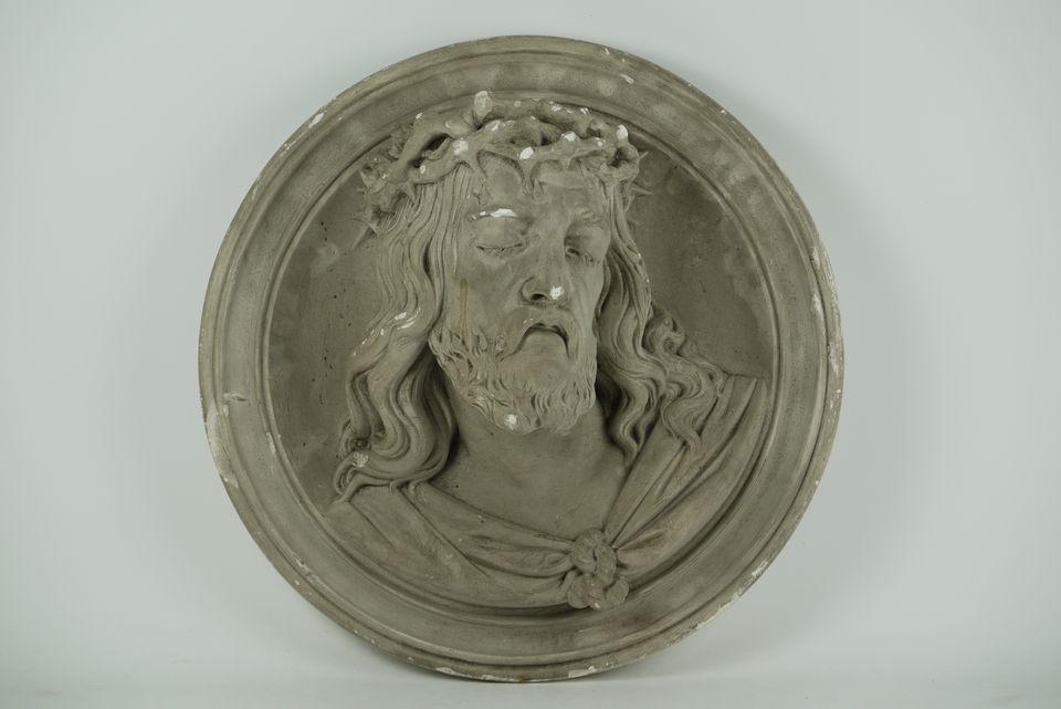 Medaillon mit Antlitz des gekreuzigten Jesus (Historisches Museum der Pfalz, Speyer CC BY)
