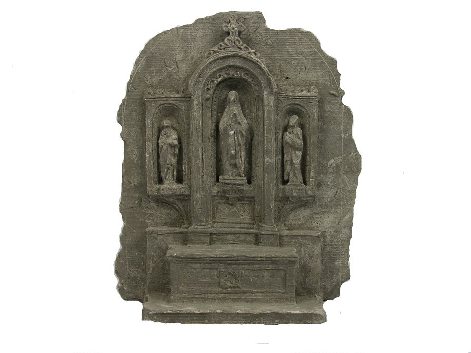 Altar mit drei Heiligen (Historisches Museum der Pfalz, Speyer CC BY)