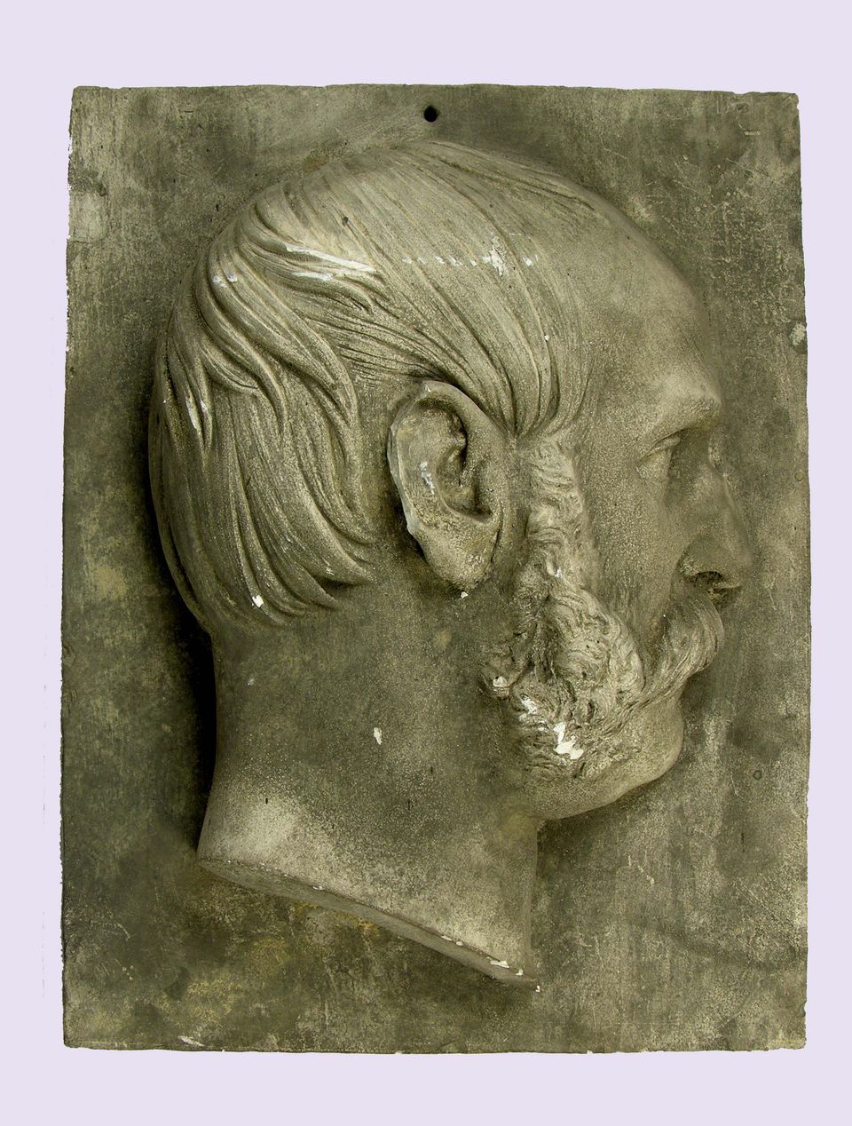 Profilansicht eines Mannes mit Bart (Historisches Museum der Pfalz, Speyer CC BY)
