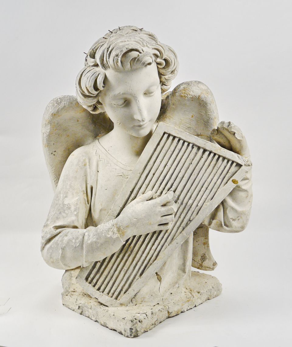 Engel mit Harfe (Historisches Museum der Pfalz, Speyer CC BY)