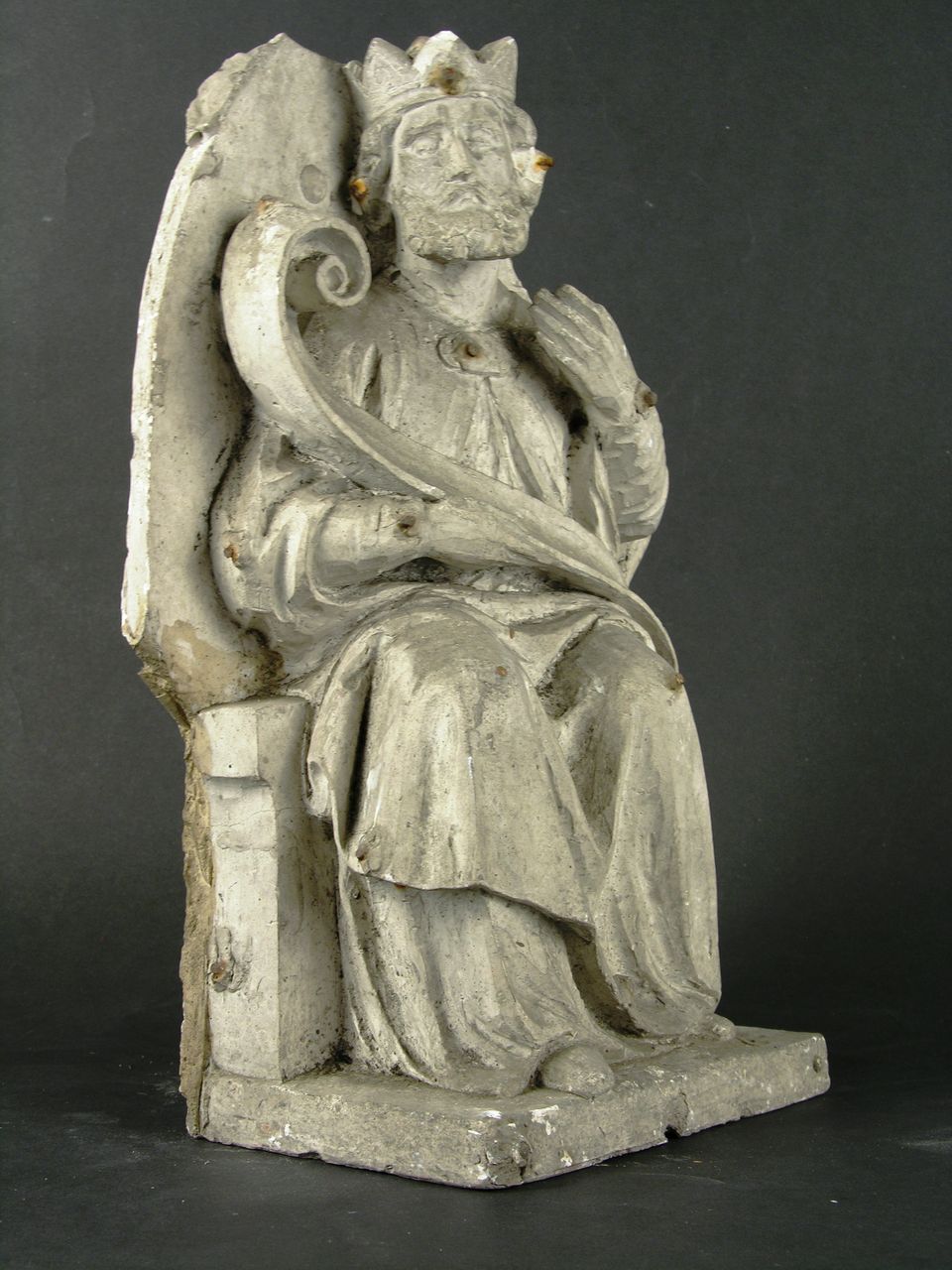 König David mit Schriftrolle (Historisches Museum der Pfalz, Speyer CC BY)
