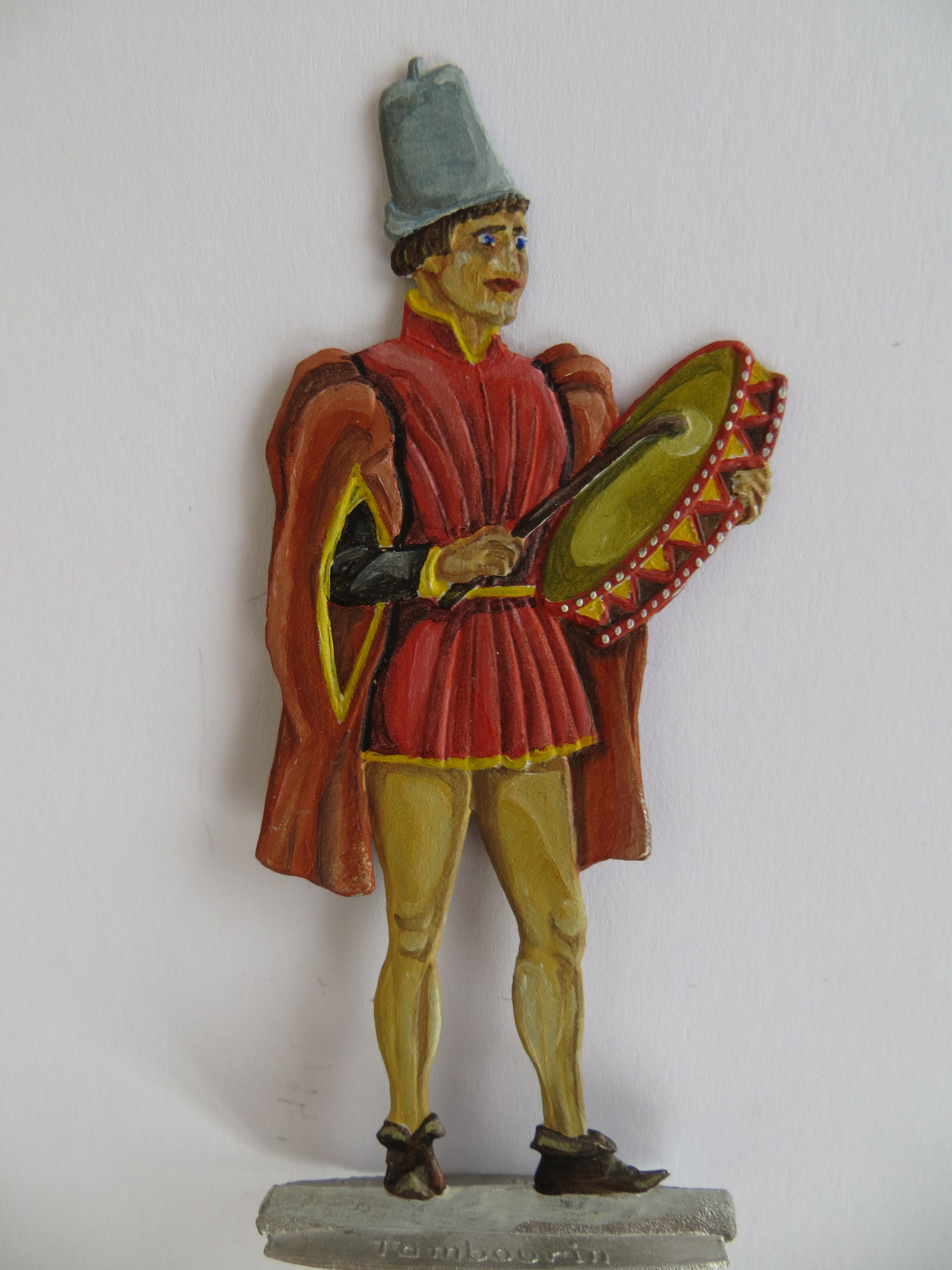 Zinnfigur bemalt, Gaukler Nr. 17 (Konvolut Schönhofen) (Museum der Stadt Bad Bergzabern CC BY-NC-SA)