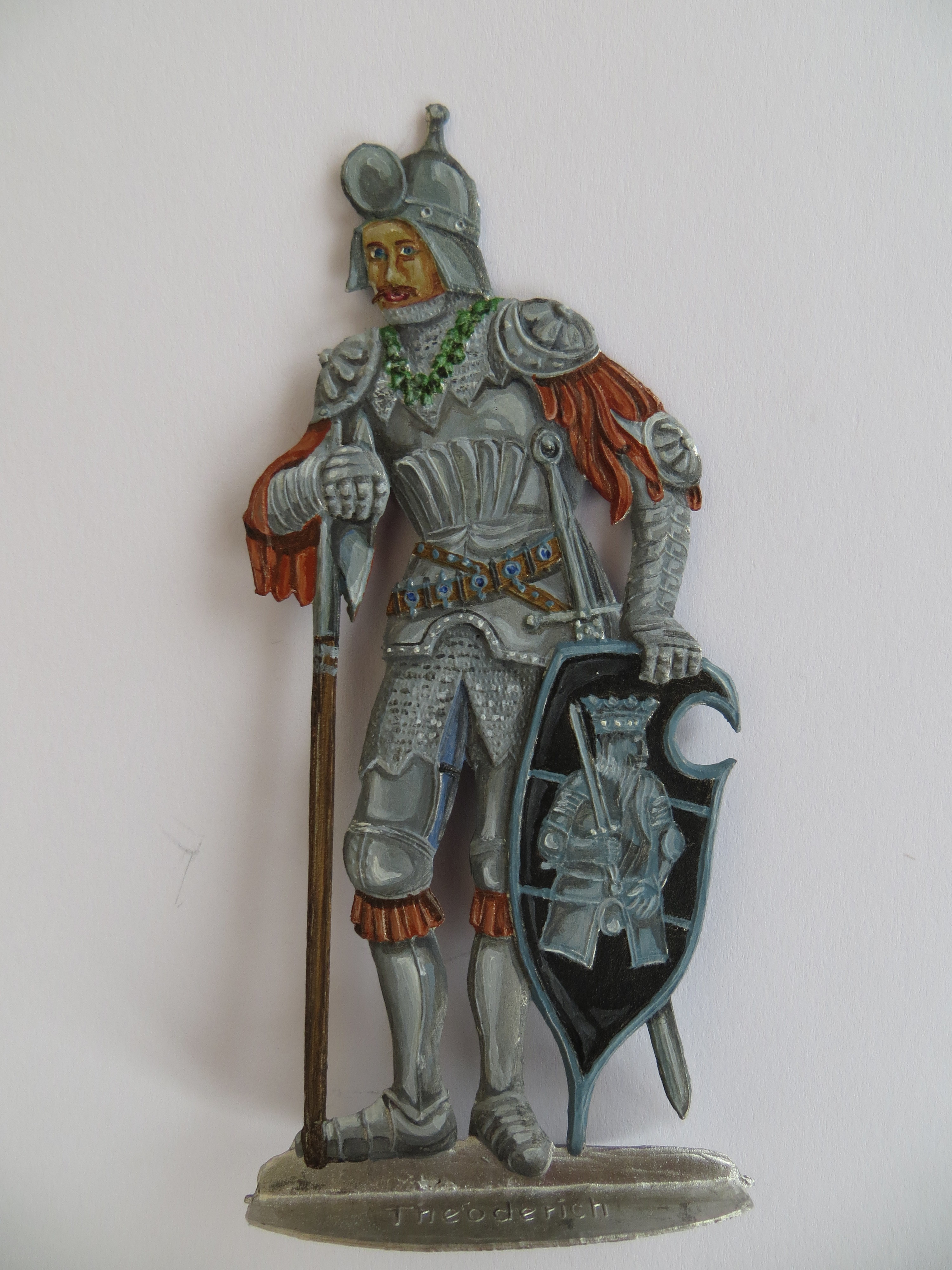 Zinnfigur bemalt, Personen aus der Geschichte Nr. 24 (Konvolut Schönhofen) (Museum der Stadt Bad Bergzabern CC BY-NC-SA)