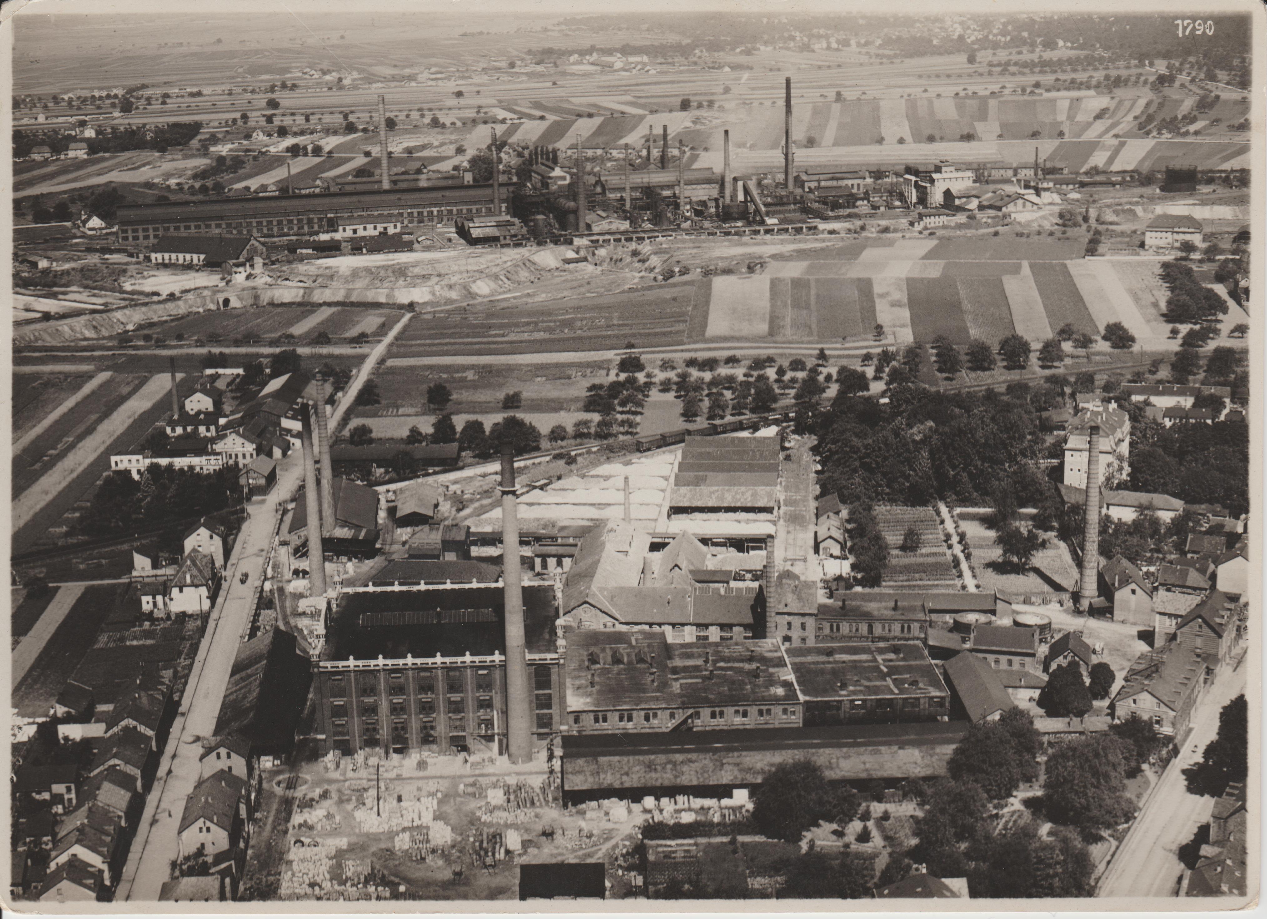 Luftaufnahme "Rheinische Schamotte- und Dinas Werke" (REM CC BY-NC-SA)