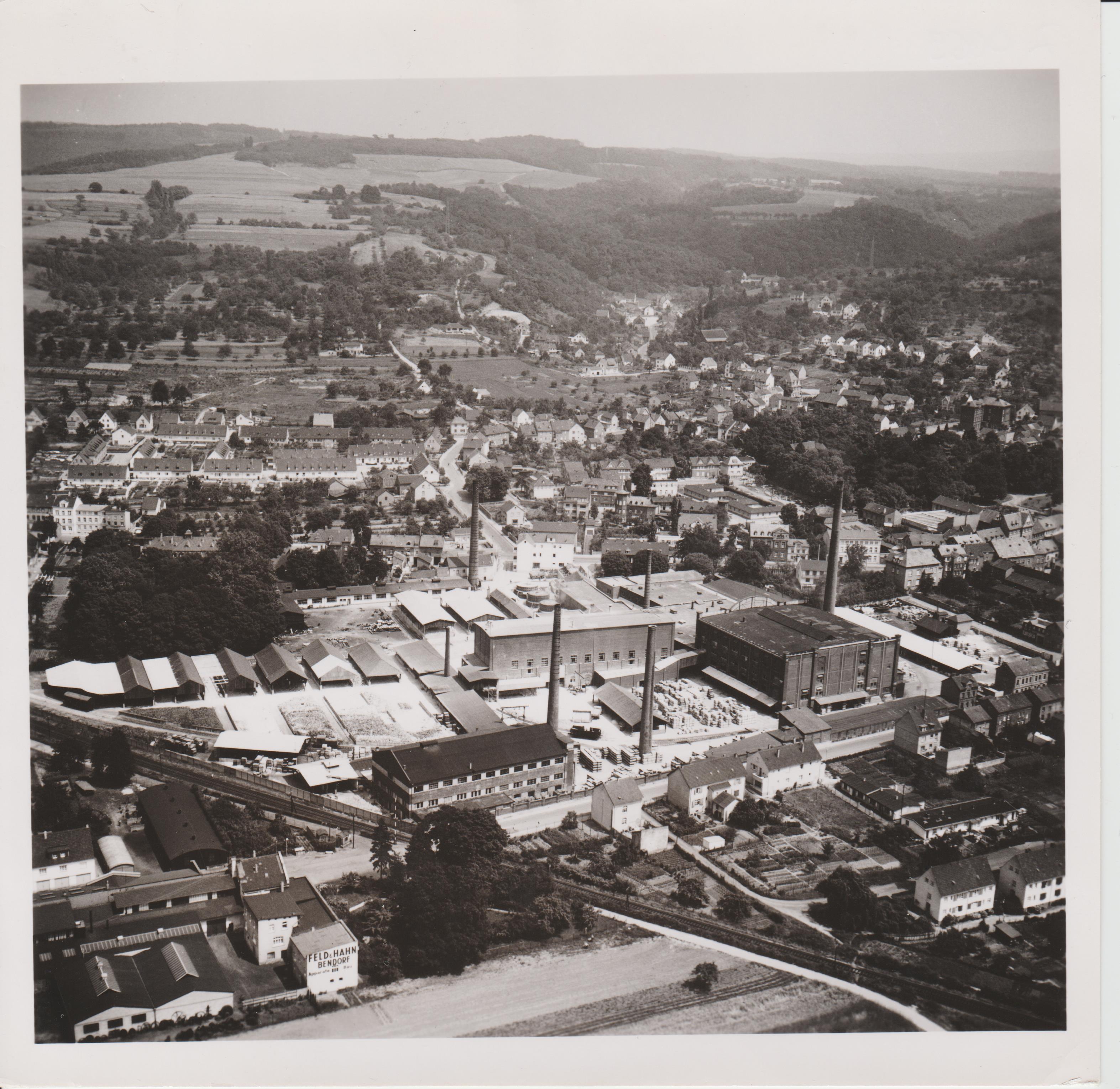 Luftaufnahme "Didier-Werke" Bendorf 1961 (REM CC BY-NC-SA)