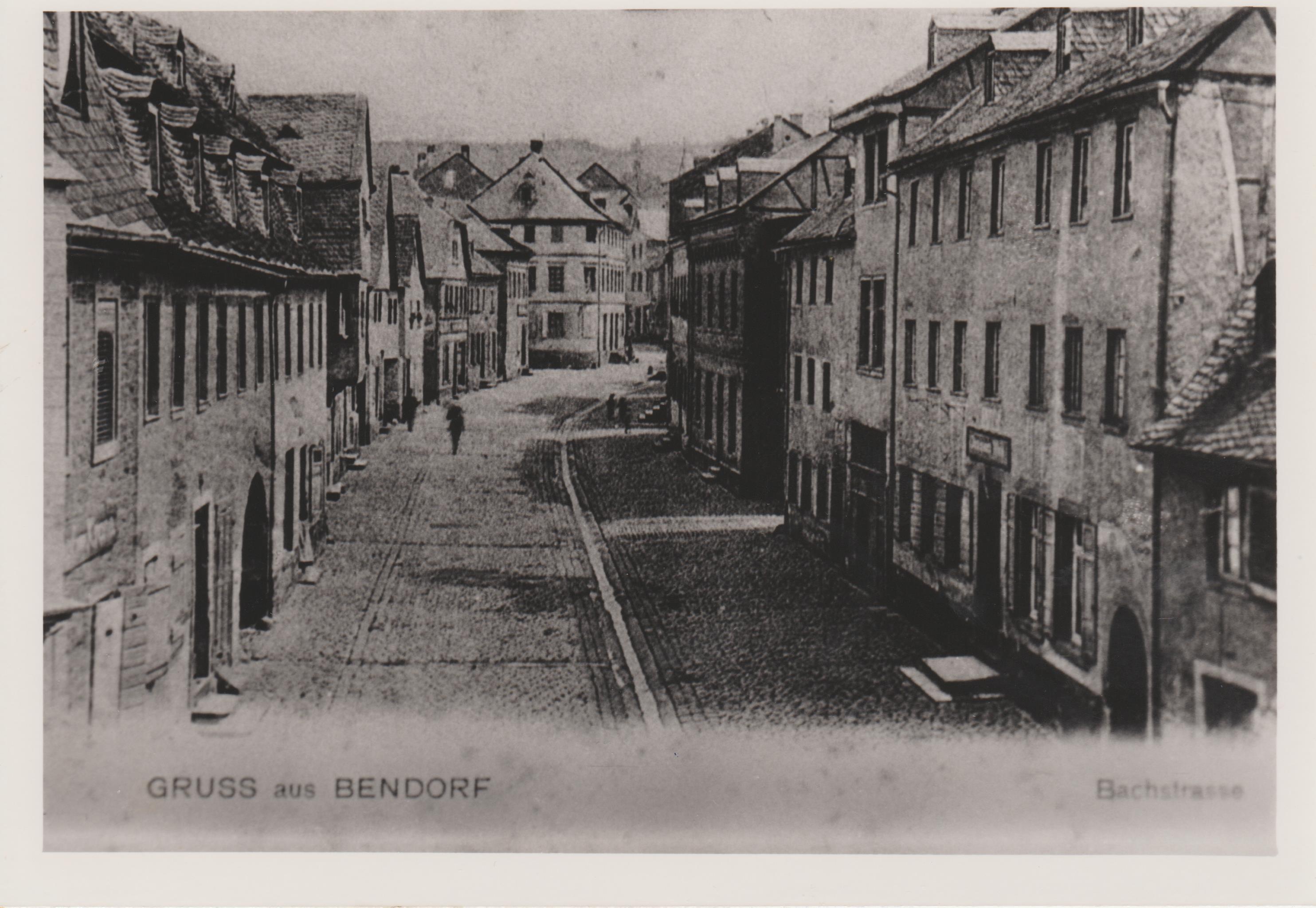 Untere Bachstrasse in Bendorf um 1900 (REM CC BY-NC-SA)