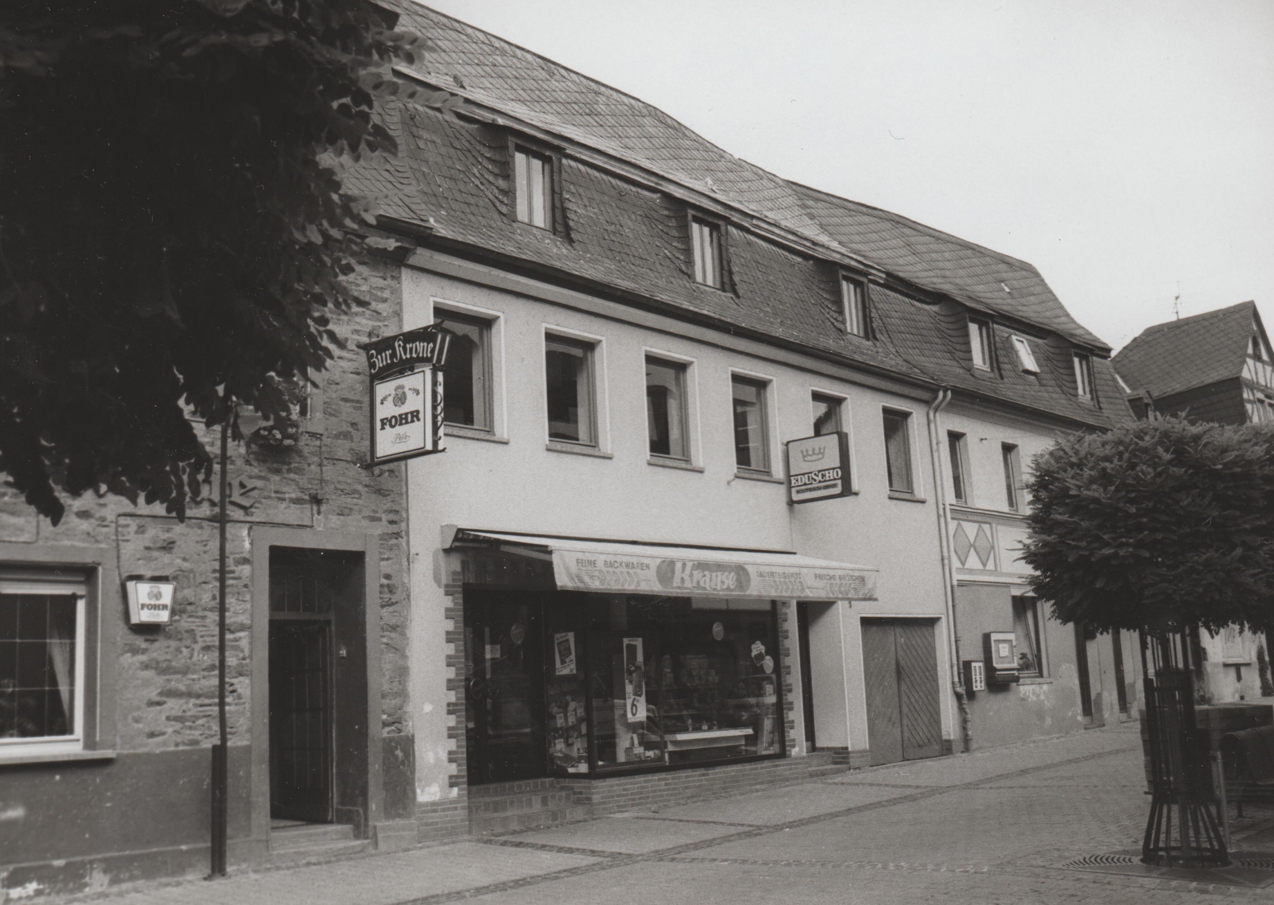Bachstrasse in Bendorf, Backwaren Krause (REM CC BY-NC-SA)
