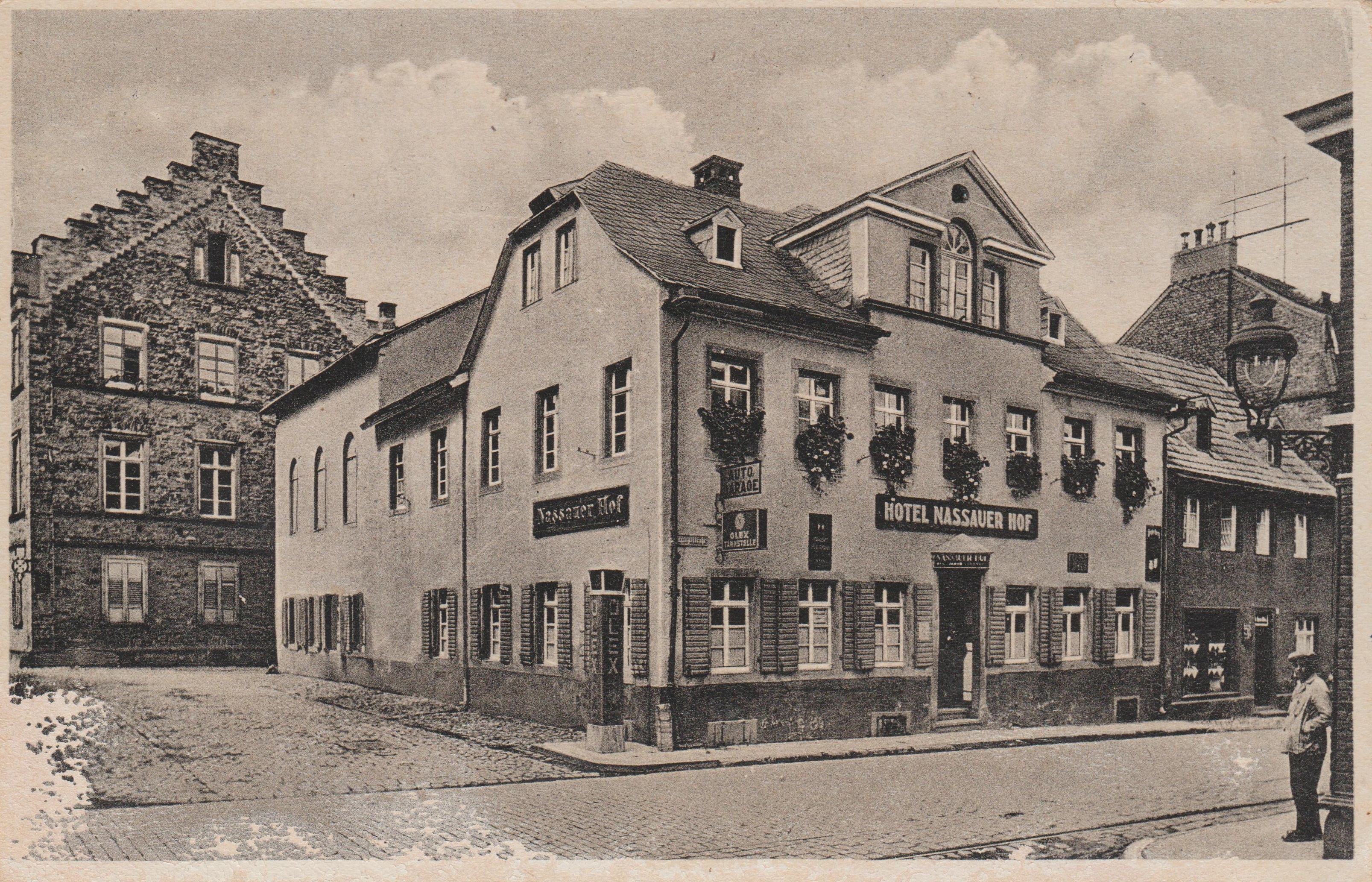 Postkarte Hotel Nassauer Hof in Bendorf (REM CC BY-NC-SA)