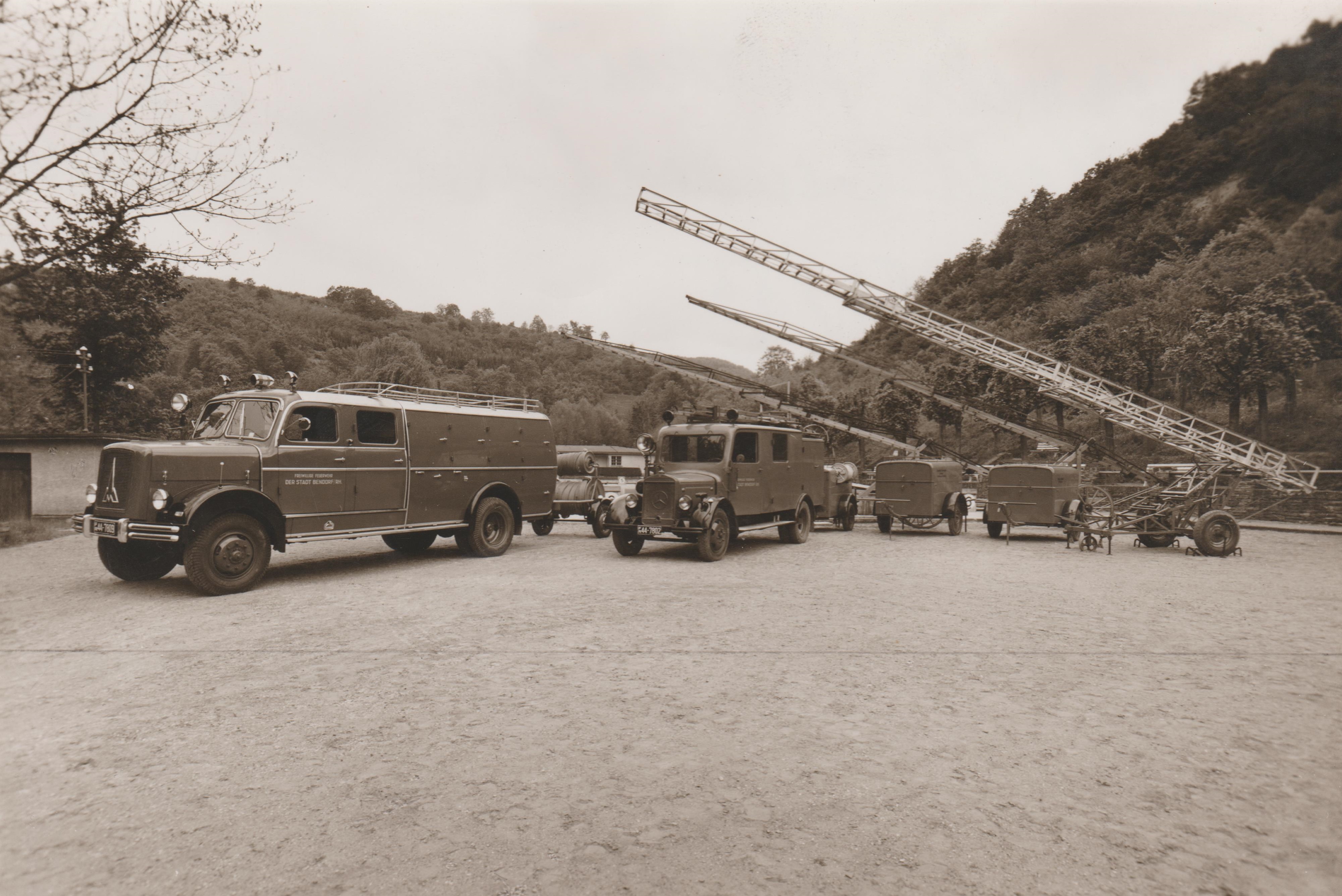 Freiwillige Feuerwehr der Stadt Bendorf 1954/55 (REM CC BY-NC-SA)
