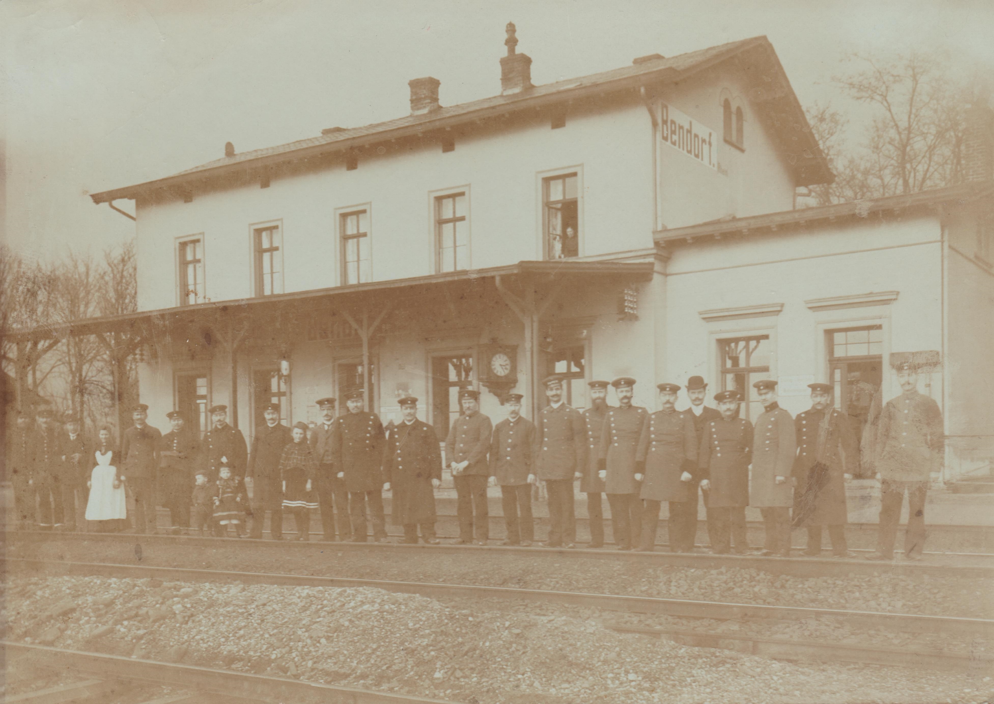 Bendorfer Bahnhof um 1895 (REM CC BY-NC-SA)