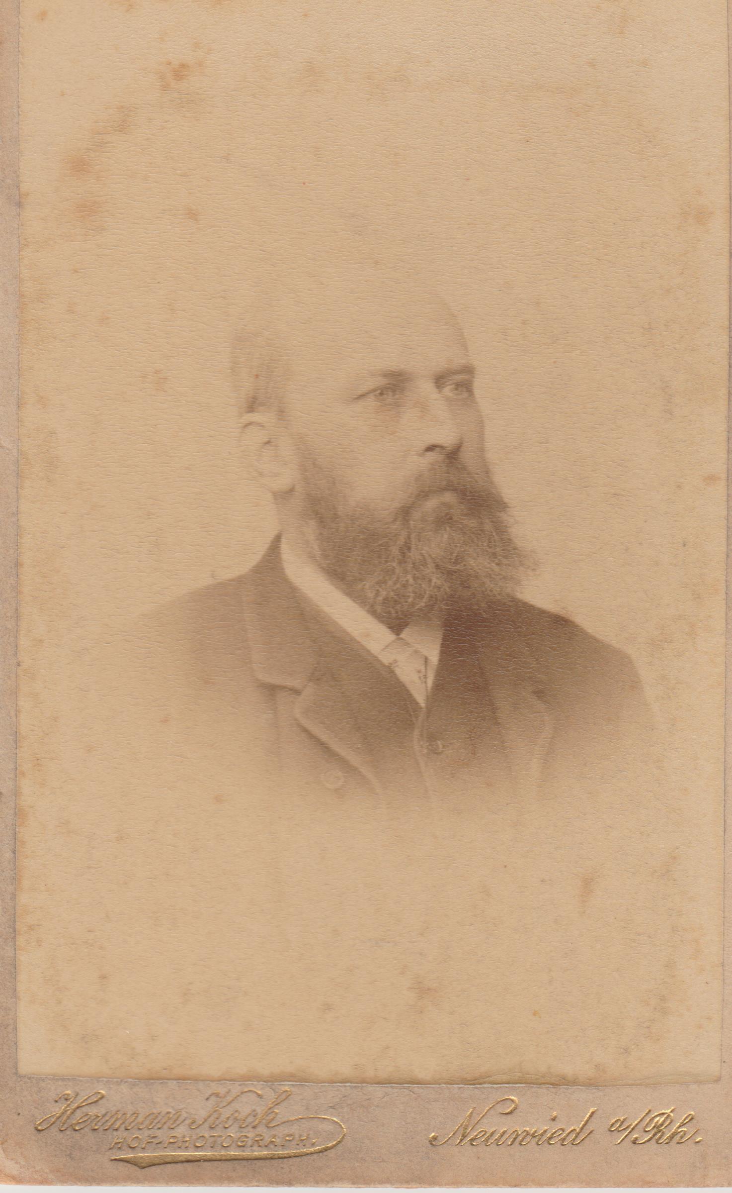 Portrait von Friedrich Verwer, Fabrikdirektor (REM CC BY-NC-SA)
