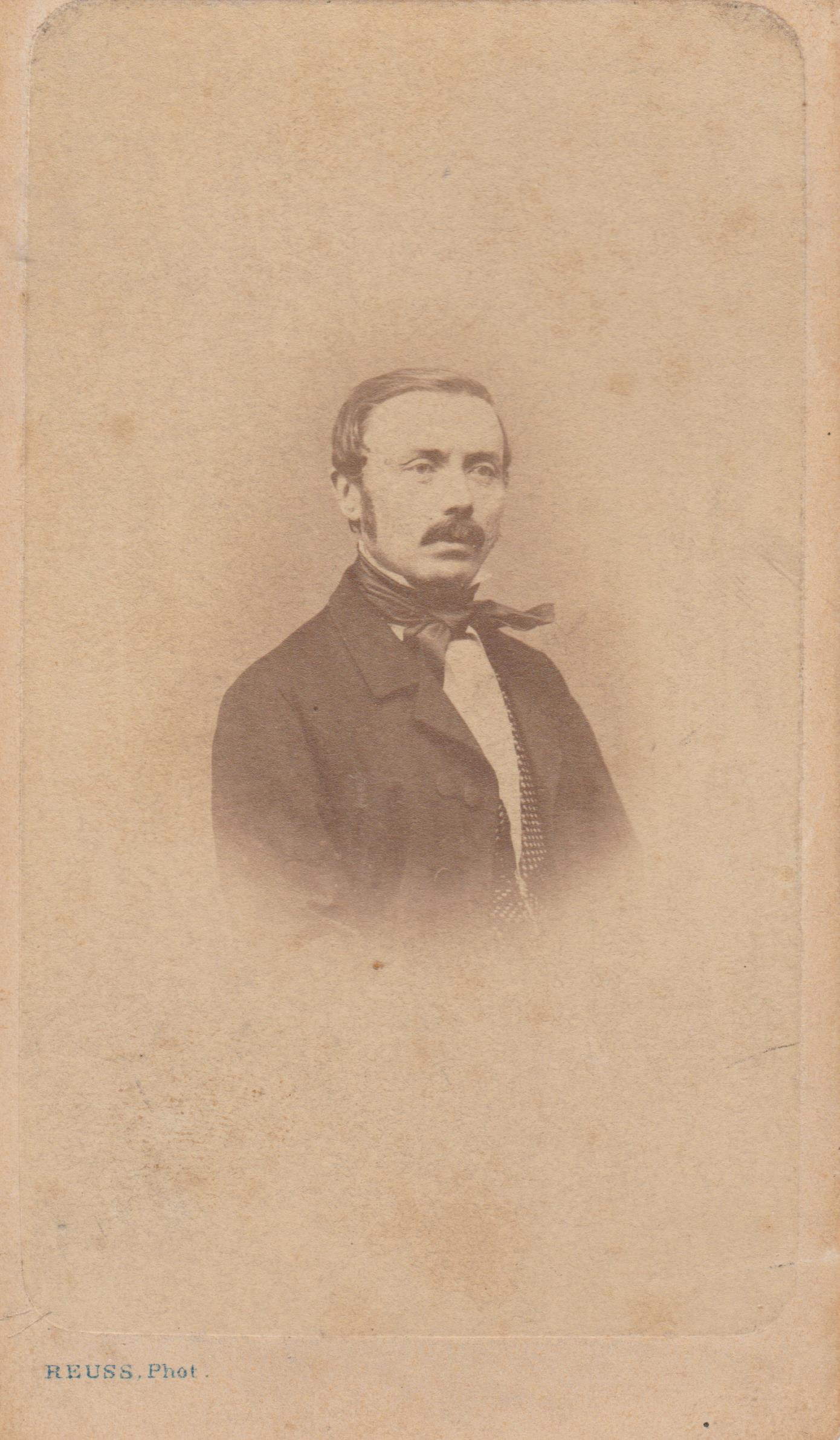 Portrait von Wilhelm Liers, Bürgermeister von 1853 bis 1855 (REM CC BY-NC-SA)
