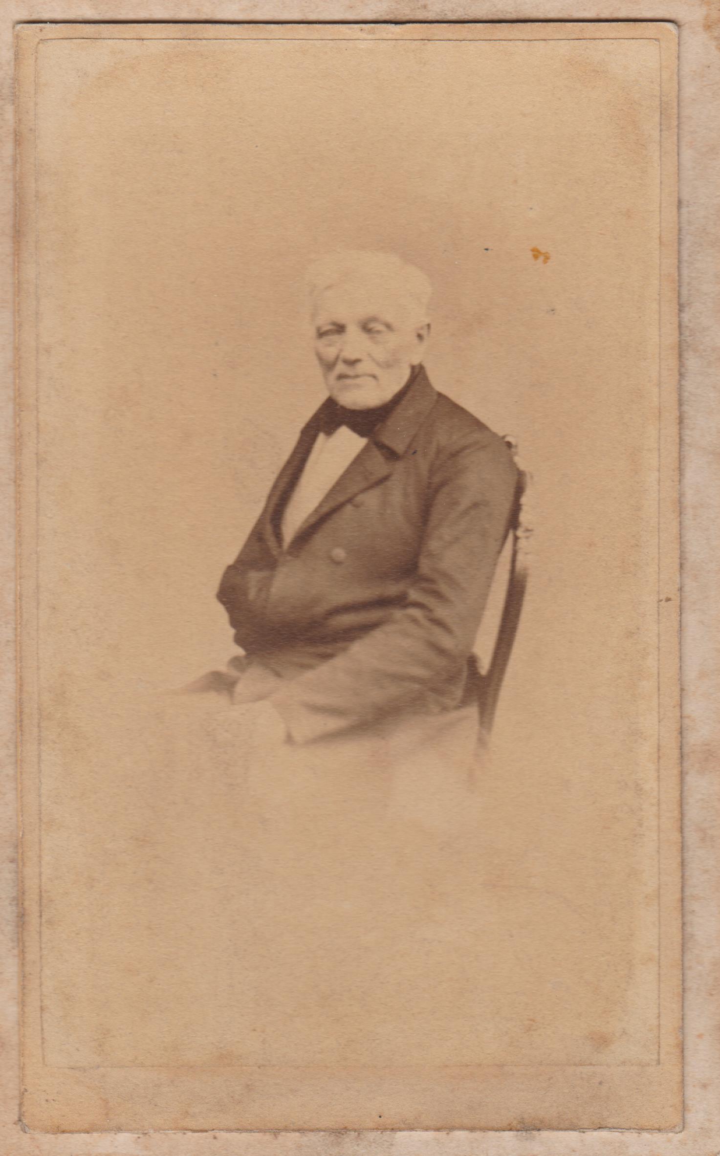Portrait von W. Kopp, Rechnungsrat der Stadt Bendorf von 1827 bis 1861 (REM CC BY-NC-SA)