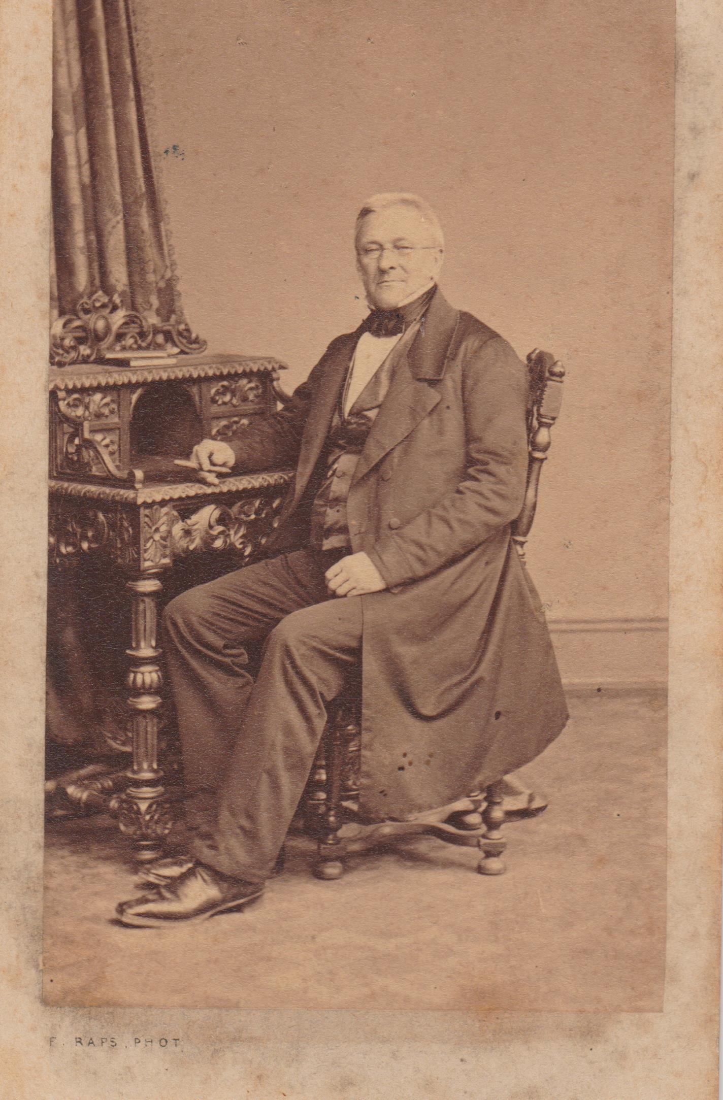 Portrait von Jakob Busch, Bendorf 1860 (REM CC BY-NC-SA)
