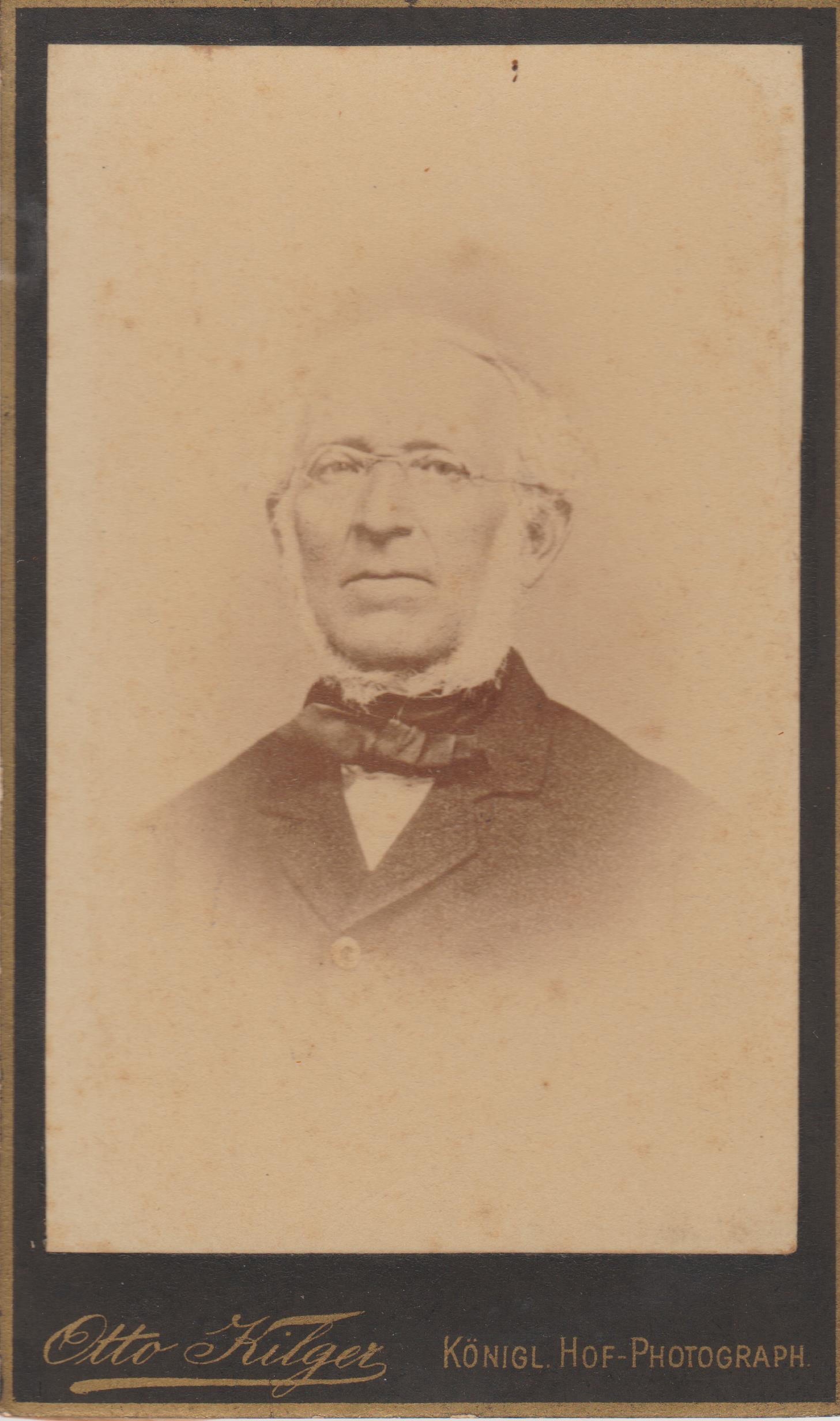 Portrait von August Schwamborn, Gerichtsschreiber von 1833 bis 1860er Jahre (REM CC BY-NC-SA)
