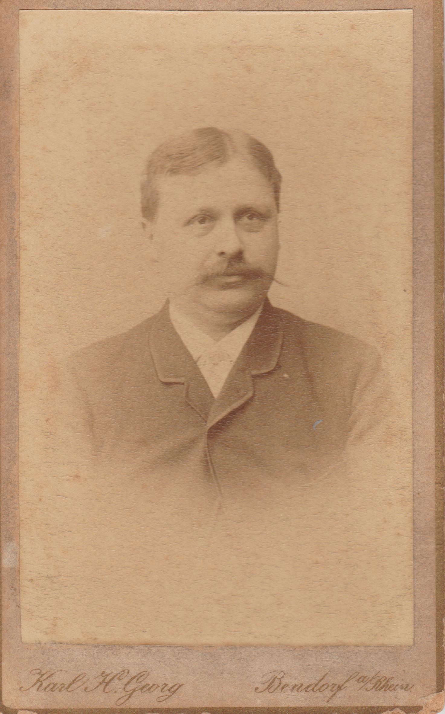 Portrait von Adam Pulch, Großkaufmann in Bendorf um 1880 (REM CC BY-NC-SA)