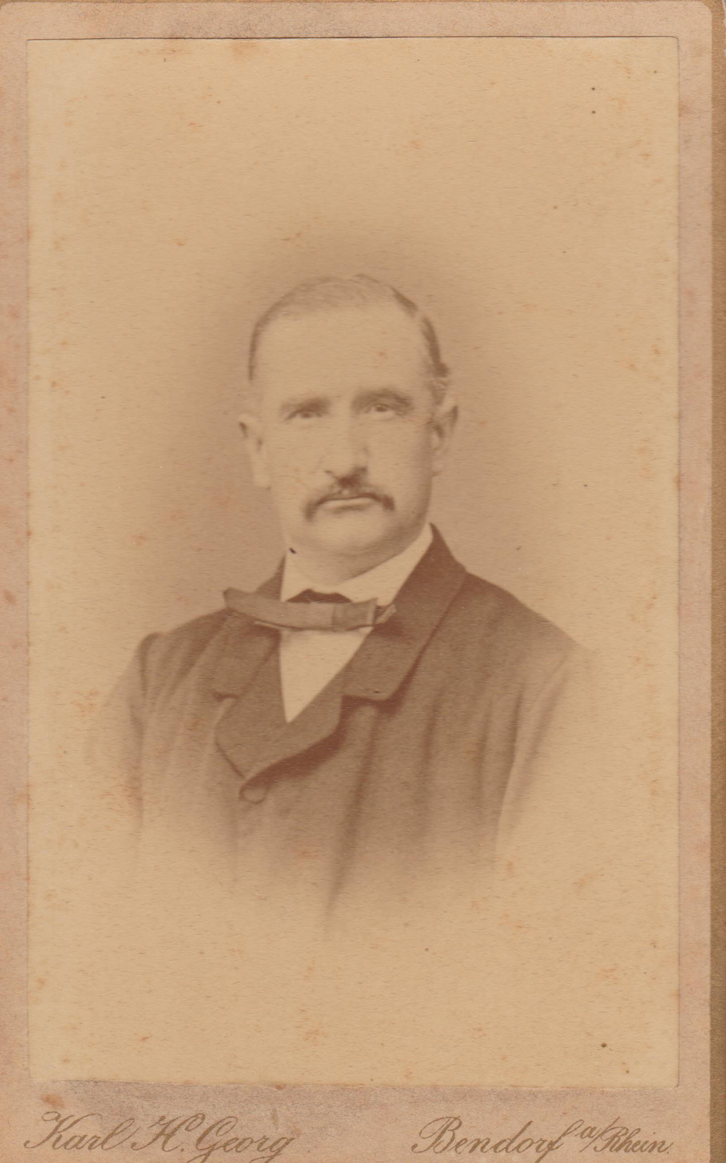 Portrait von Adolf Tilemann, Firmenbesitzer in Bendorf 1860-1870 (REM CC BY-NC-SA)