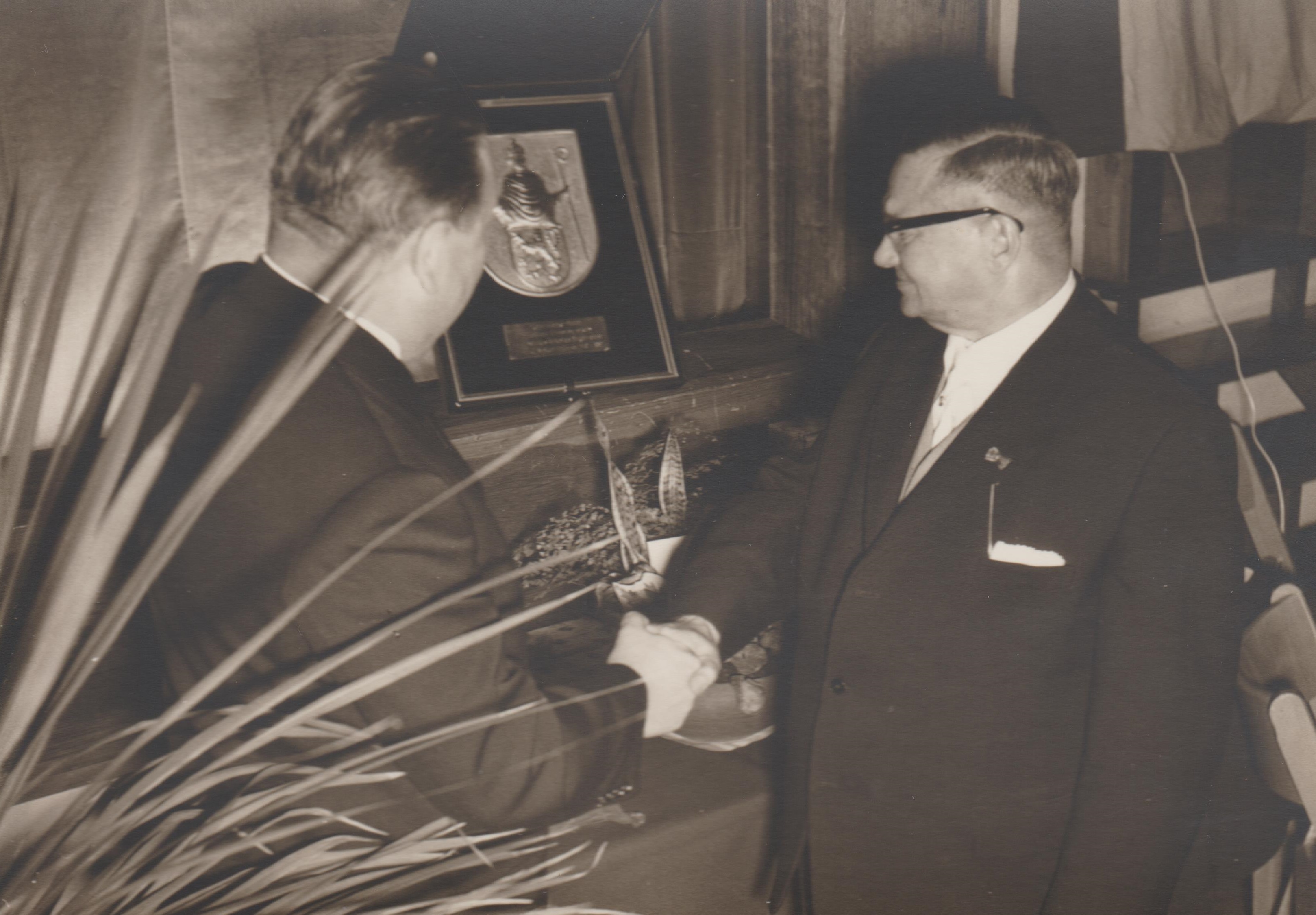 Ernennung von Altbürgermeister Georg Bauer zum Ehrenbürger der Stadt Bendorf 1969 (REM CC BY-NC-SA)