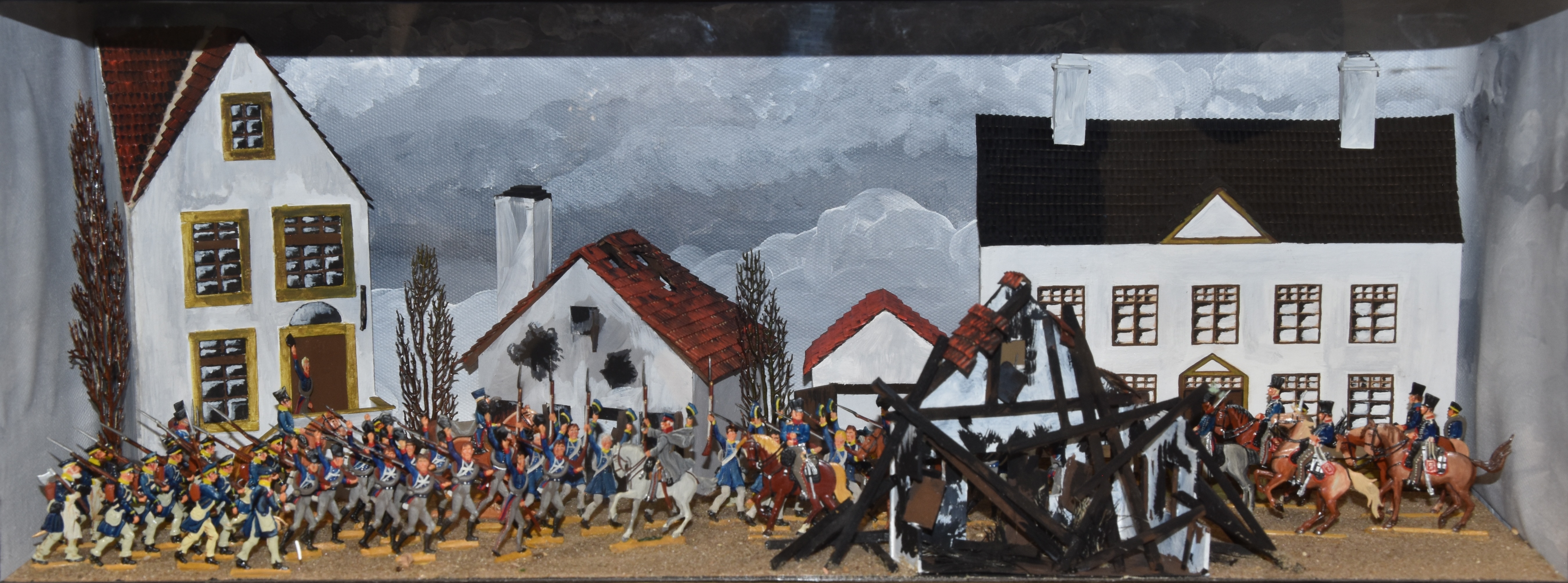 Blücher in Laon auf dem Wege nach Paris 9. März 1814 (D. Weber CC BY-NC-SA)