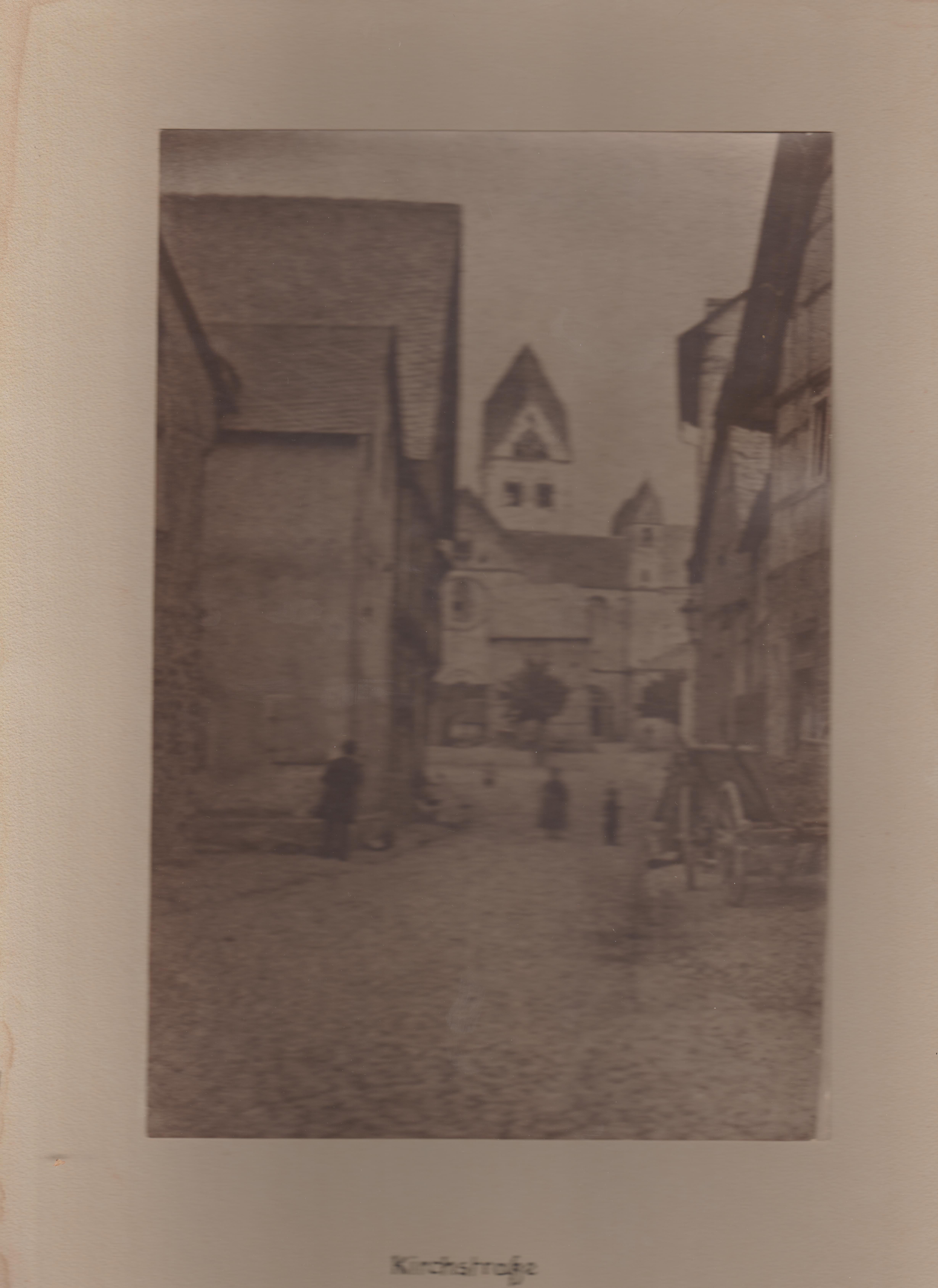 Ehemalige Kirchstrasse in Bendorf um 1873 (REM CC BY-NC-SA)