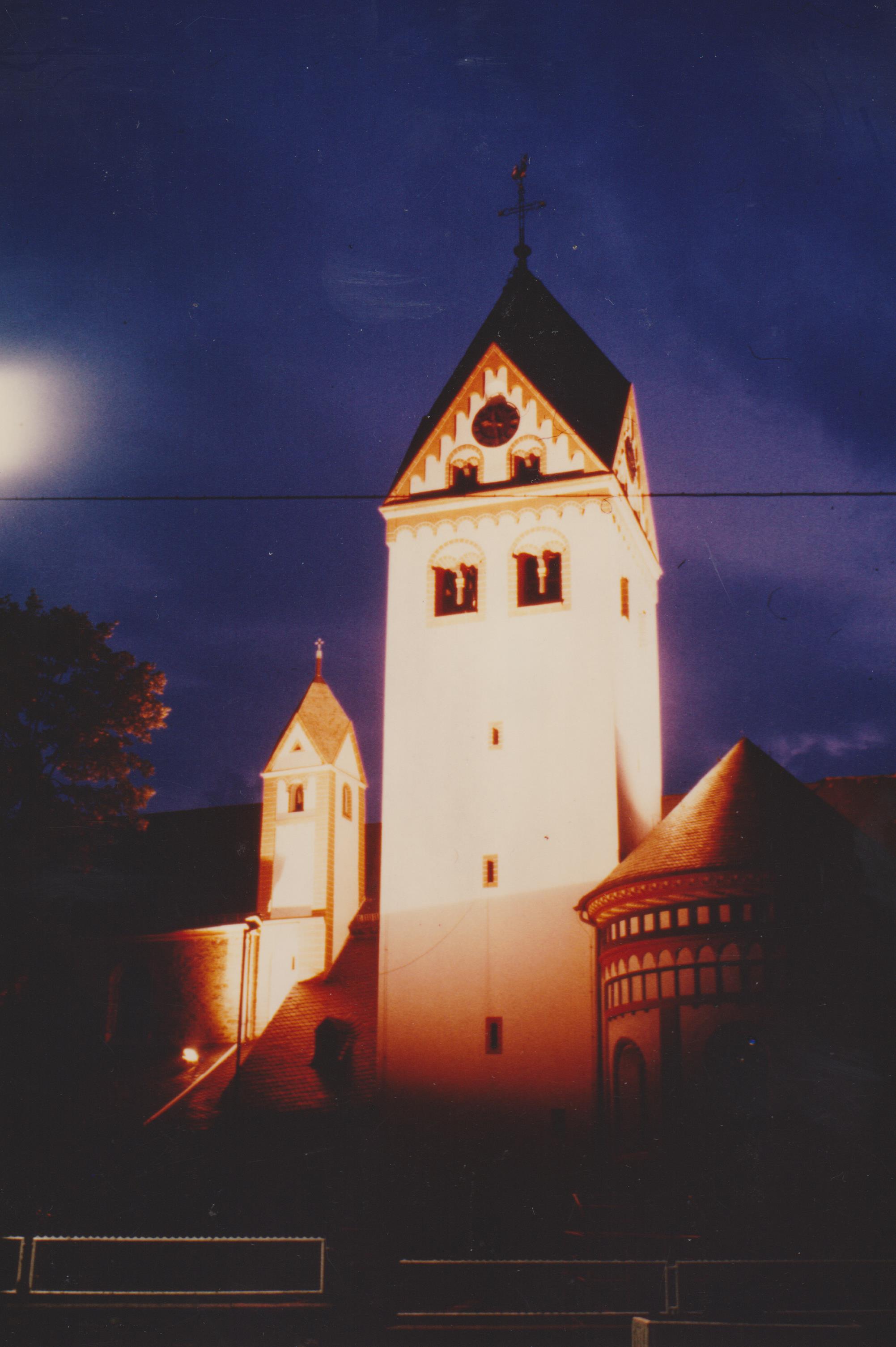 Die Kirchen St. Medard in Bendorf im Jahre 1978 (REM CC BY-NC-SA)